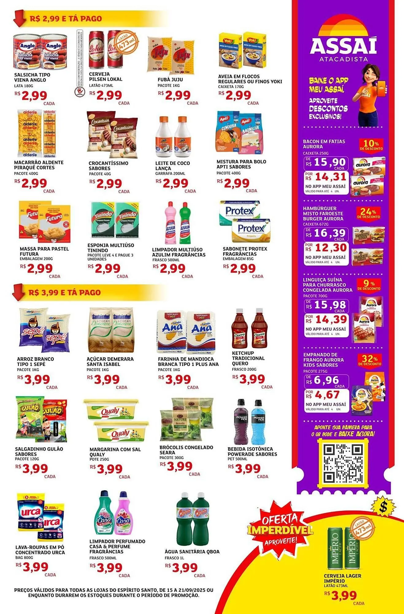 Encarte de Encarte Assaí Atacadista 15 de setembro até 21 de setembro 2025 - Pagina 3