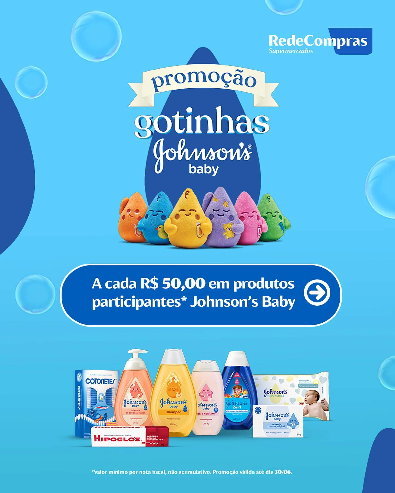 Encarte de Encarte Rede Compras 9 de abril até 30 de abril 2026 - Pagina 1