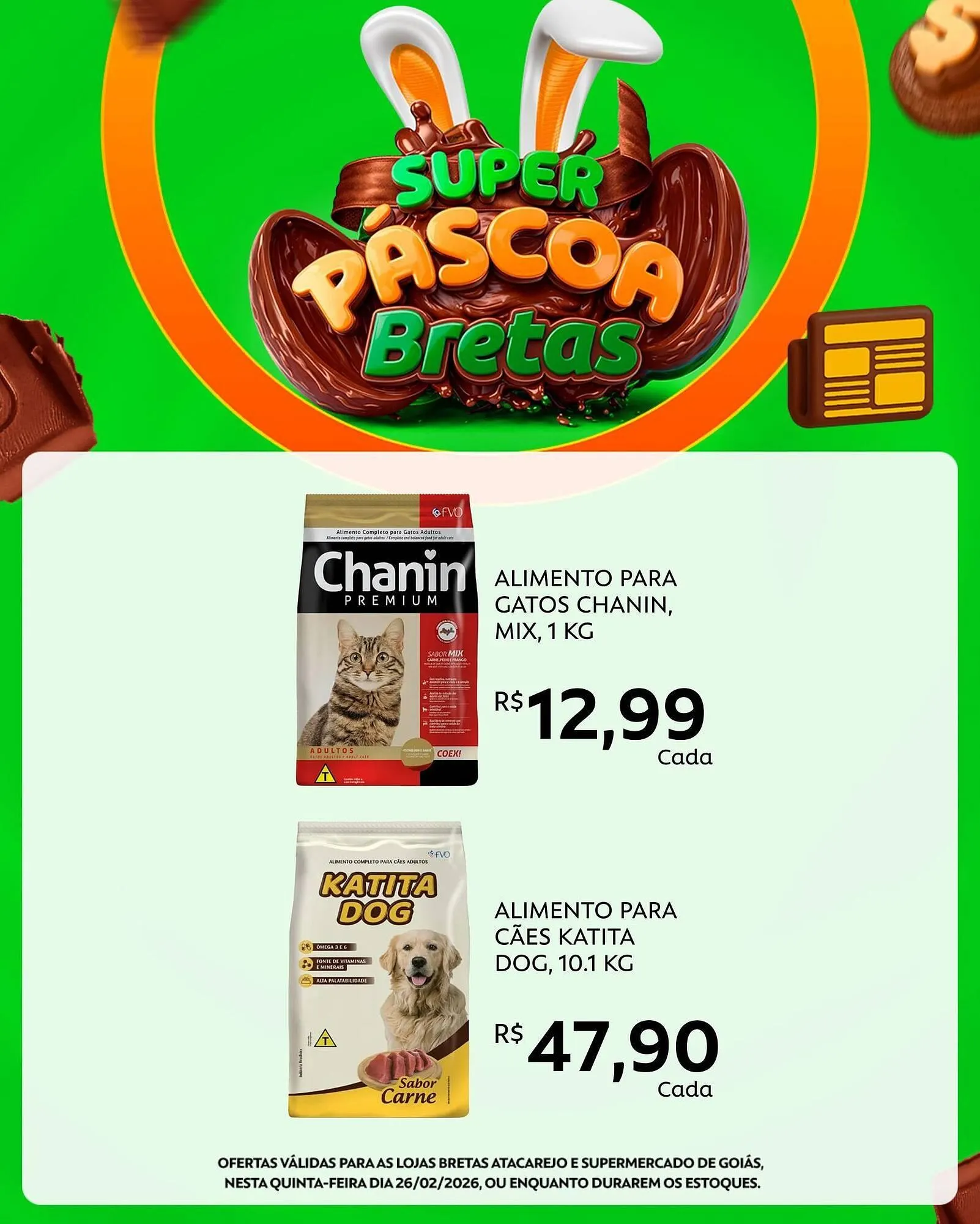 Encarte de Catálogo Supermercados Bretas 26 de fevereiro até 26 de fevereiro 2026 - Pagina 3