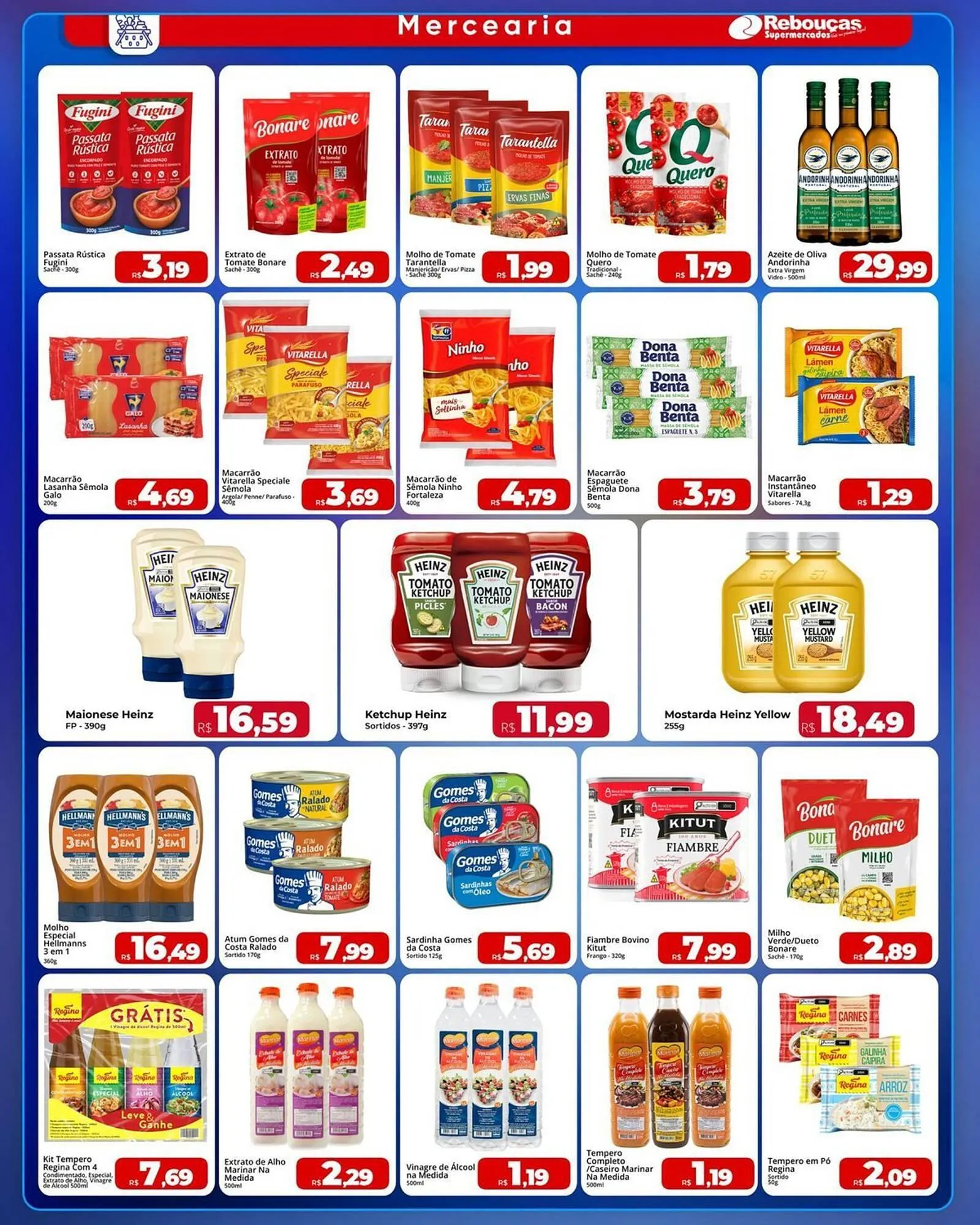 Encarte de Catálogo Rebouças Supermercados 30 de março até 15 de abril 2026 - Pagina 4