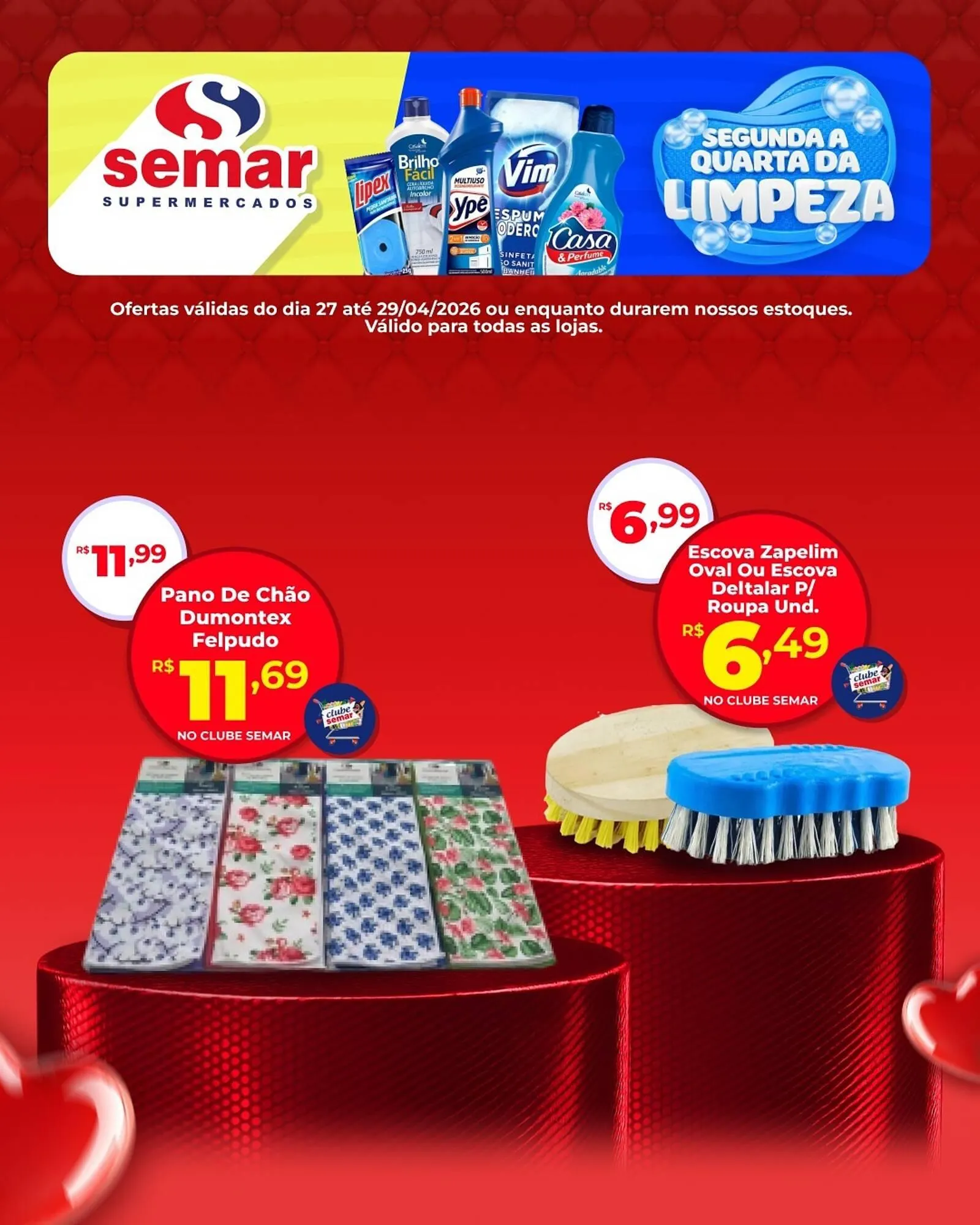 Encarte de Folheto Semar Supermercado 27 de abril até 29 de abril 2026 - Pagina 5