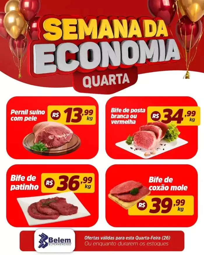 Encarte de Encarte Belem Supermercados 28 de março até 29 de março 2025 - Pagina 8