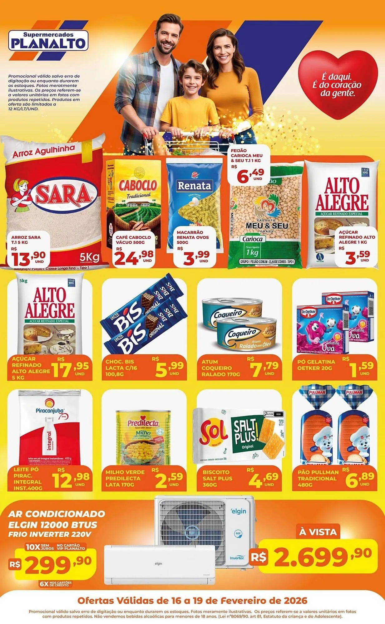 Encarte de Catálogo Supermercados Planalto 18 de fevereiro até 19 de fevereiro 2026 - Pagina 3
