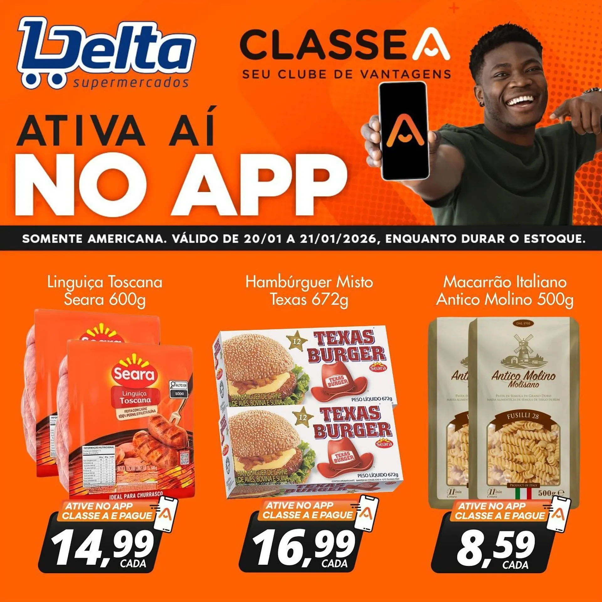 Encarte de Catálogo Delta Supermercados 20 de janeiro até 21 de janeiro 2026 - Pagina 2