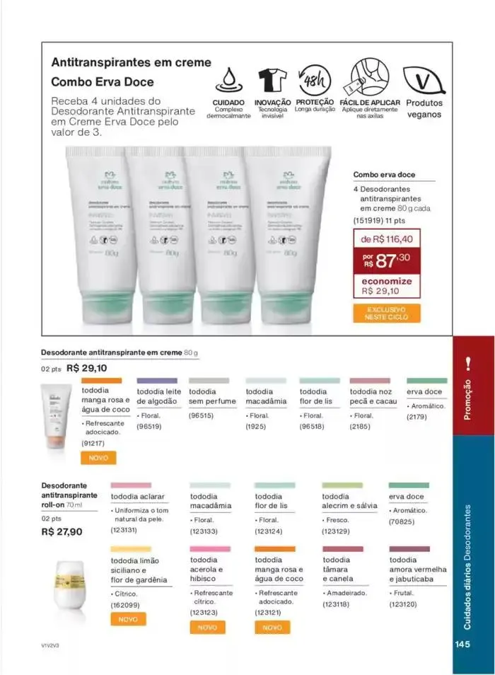 Encarte de Revista Natura Ciclo 18 11 de novembro até 31 de dezembro 2024 - Pagina 50