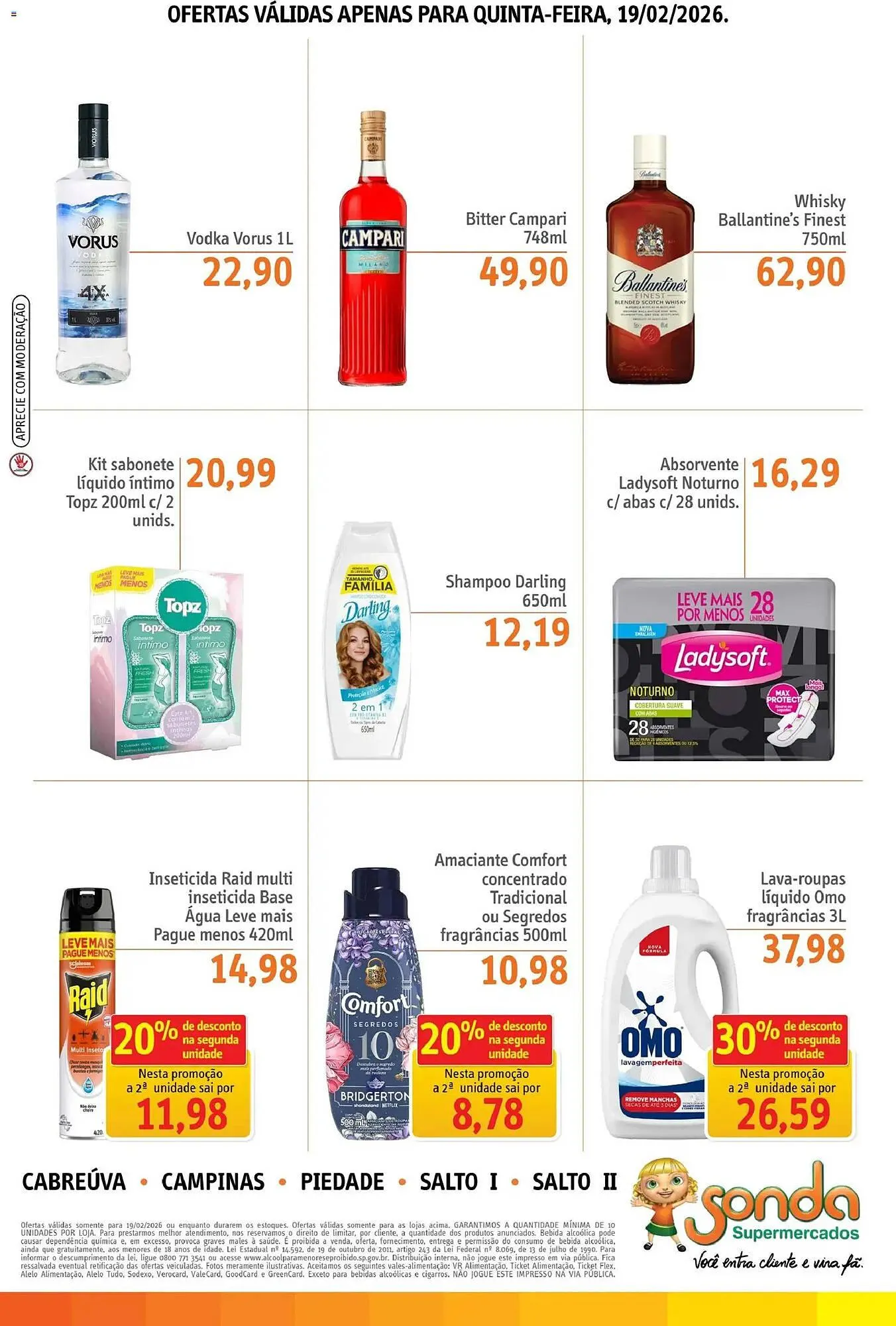 Encarte de Folheto Sonda 19 de fevereiro até 20 de fevereiro 2026 - Pagina 4