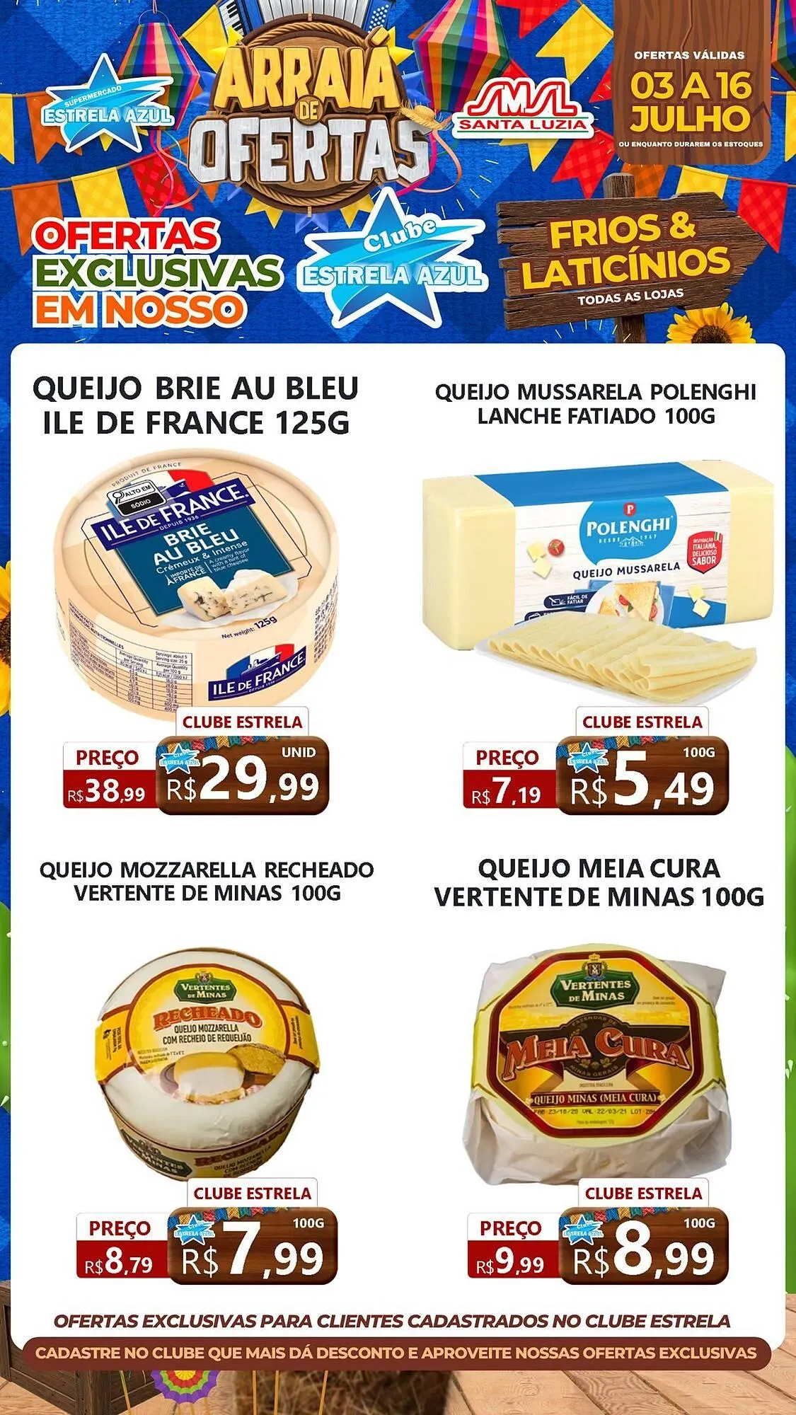 Encarte de Catálogo Supermercado Estrela Azul 3 de julho até 16 de julho 2025 - Pagina 5