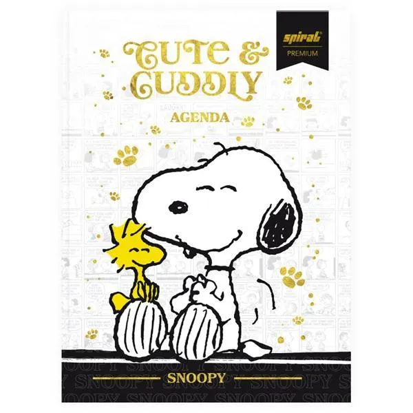 Agenda Permanente Snoopy - Peanuts Spiral - PT 1 UN