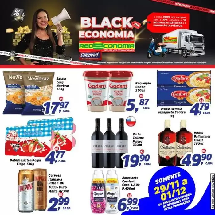 Encarte de Encarte Supermercados Campeão 29 de novembro até 1 de dezembro 2024 - Pagina 1