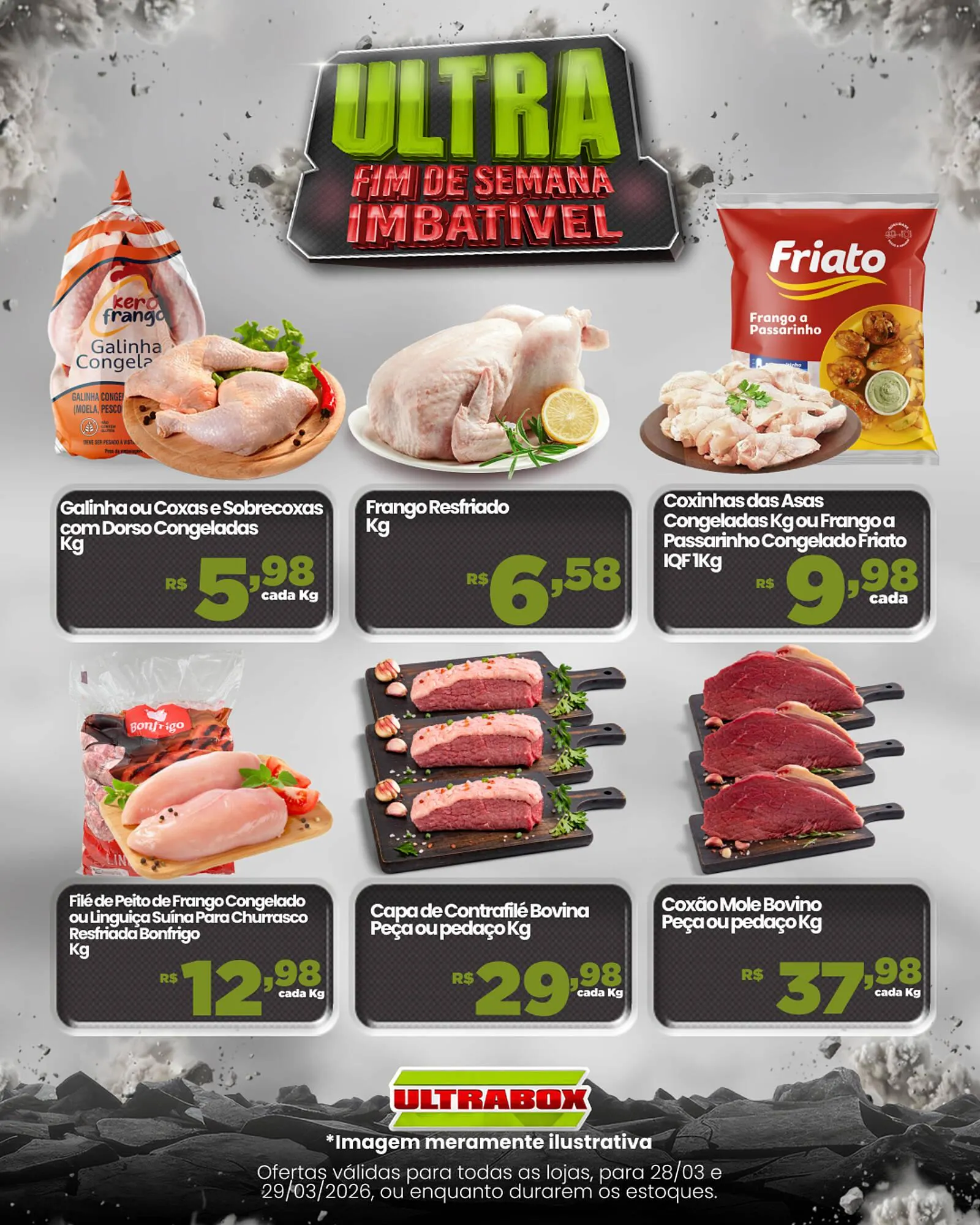 Encarte de Panfleto Ultrabox 28 de março até 29 de março 2026 - Pagina 1