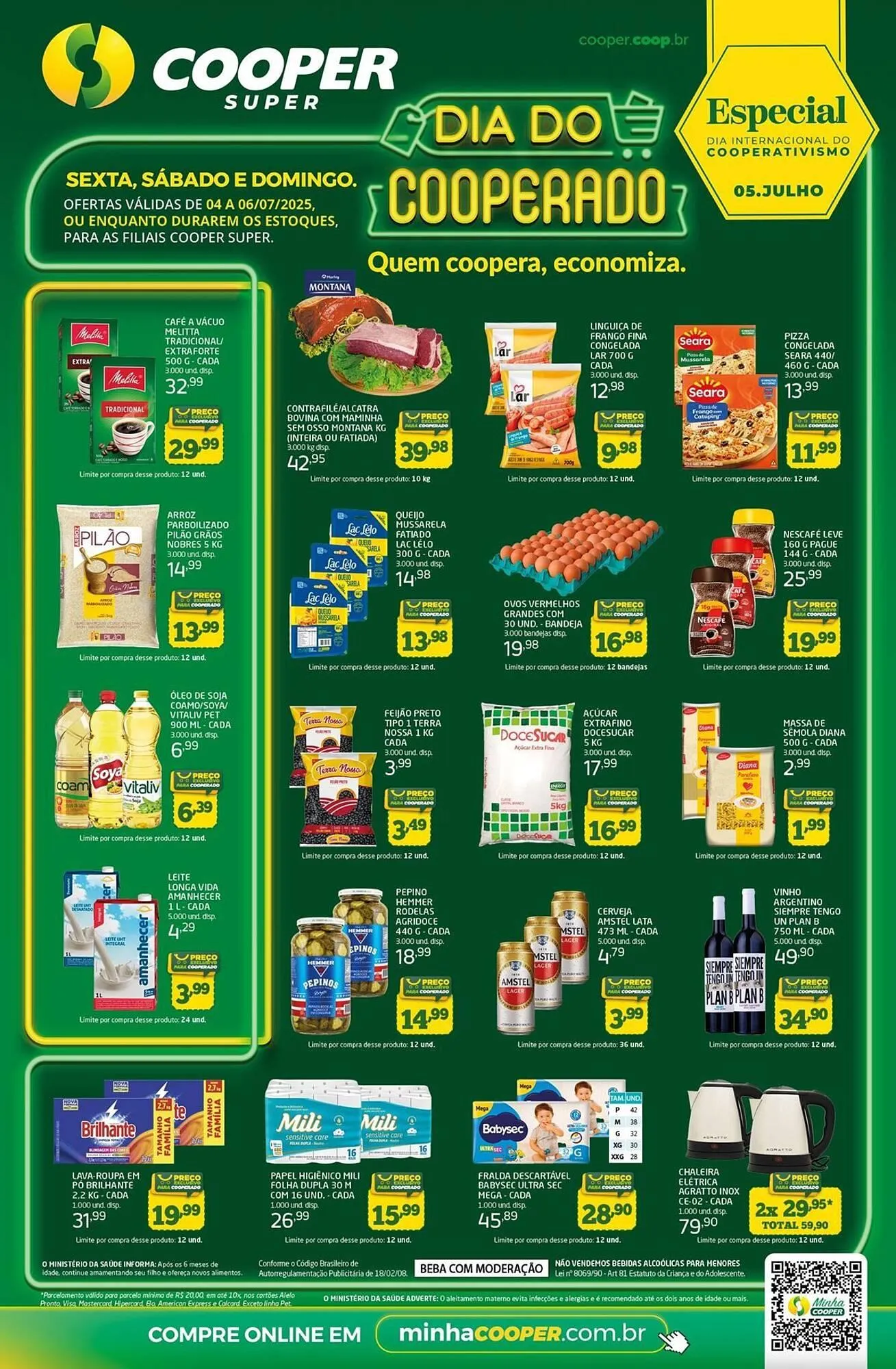 Encarte de Catálogo Cooper 4 de julho até 6 de julho 2025 - Pagina 1