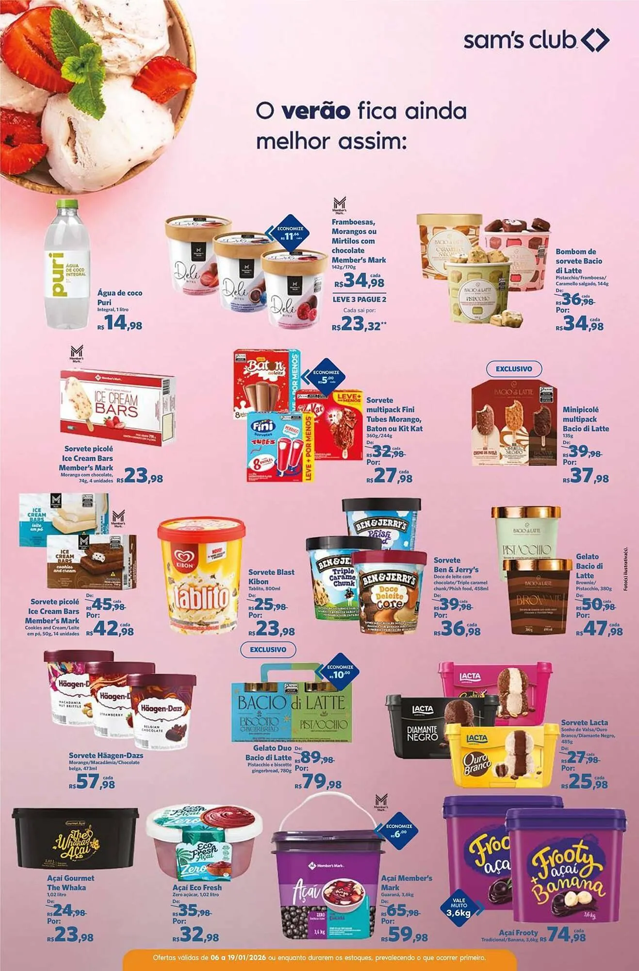 Encarte de Folheto Sam's Club 6 de janeiro até 19 de janeiro 2026 - Pagina 17