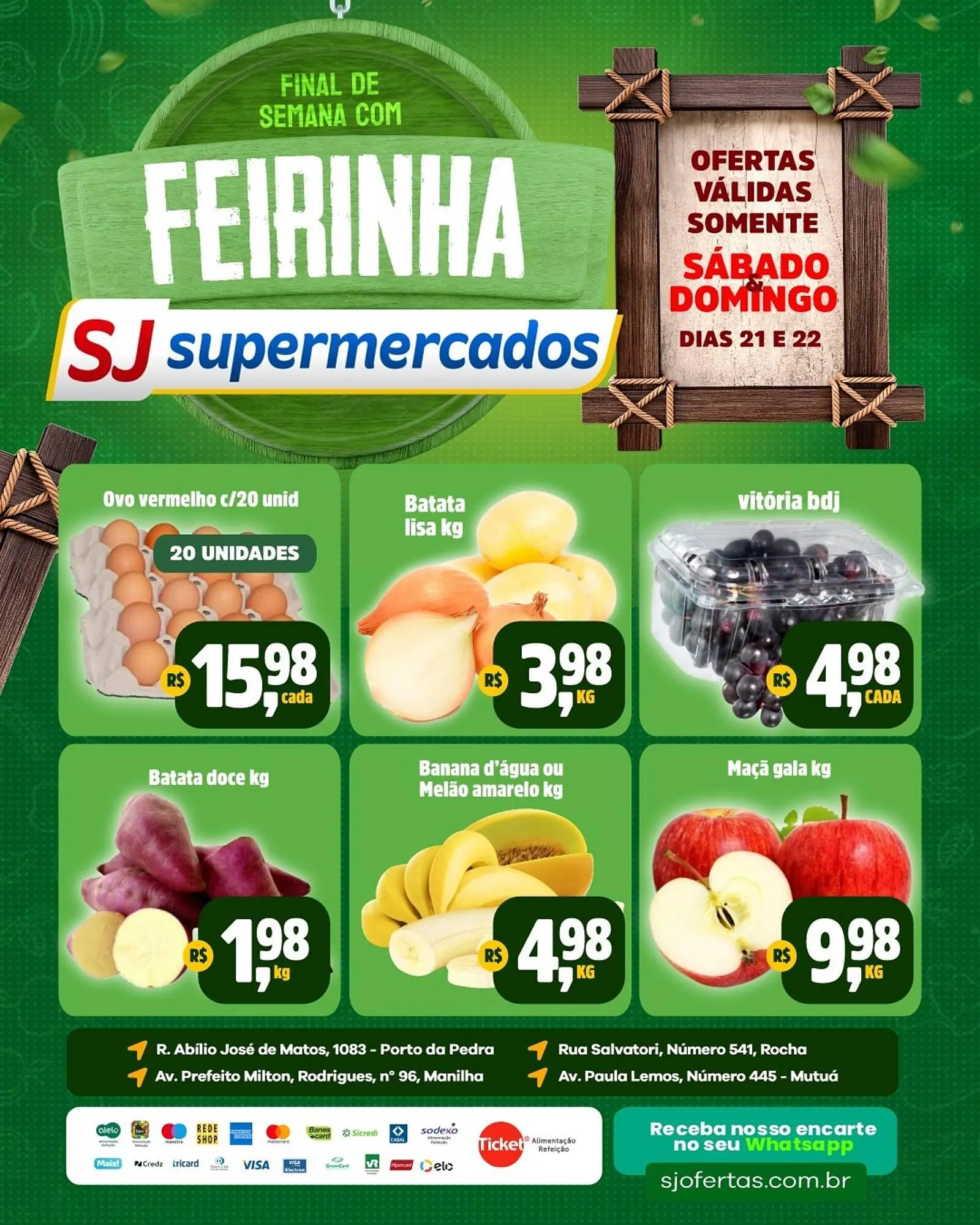 Encarte de Catálogo Sj Supermercados 21 de junho até 27 de junho 2025 - Pagina 5
