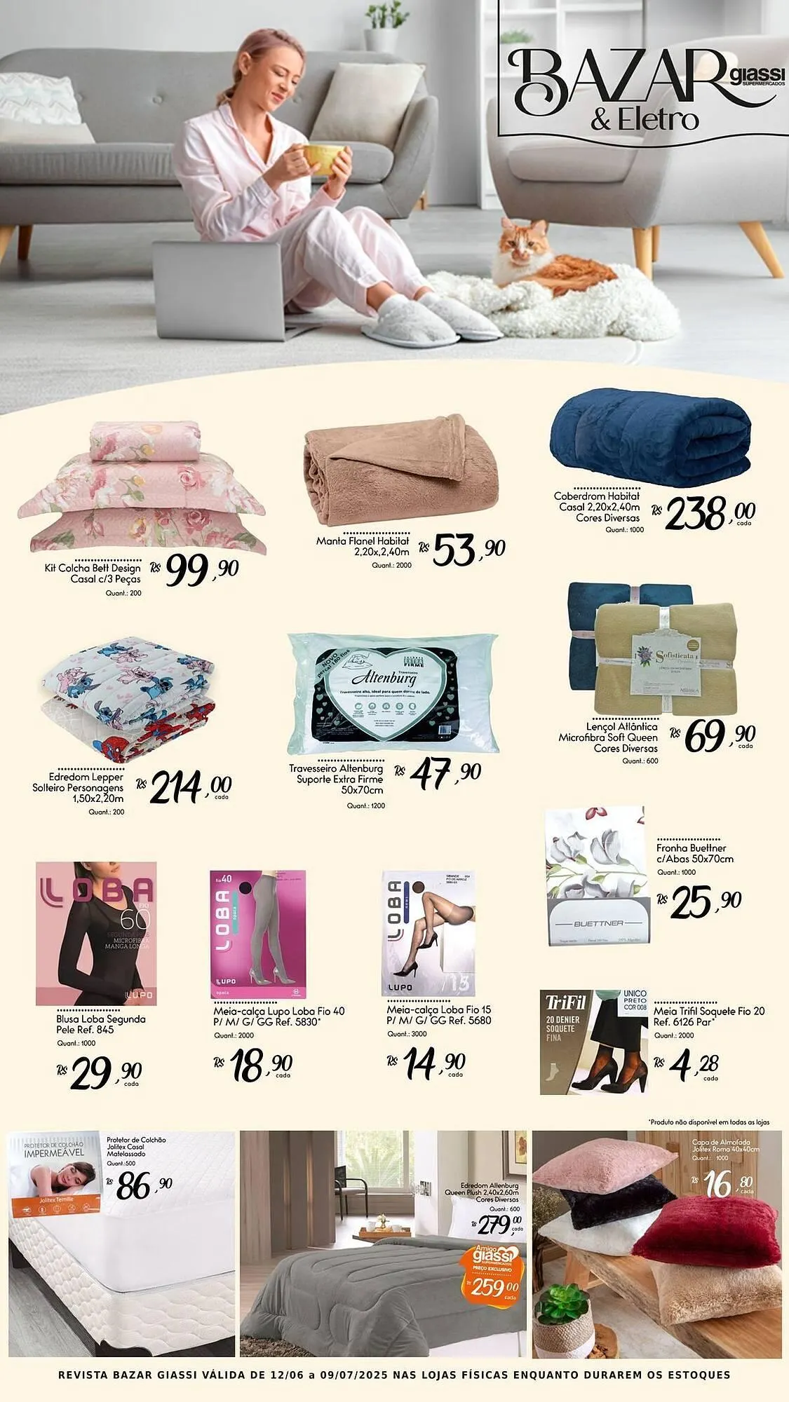 Encarte de Catálogo Giassi Supermercados 12 de junho até 9 de julho 2025 - Pagina 8