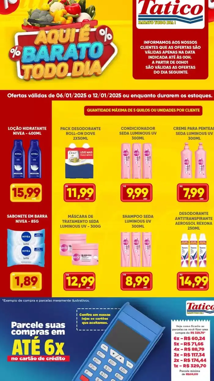 Encarte de Grandes descontos em produtos selecionados 6 de janeiro até 12 de janeiro 2025 - Pagina 6