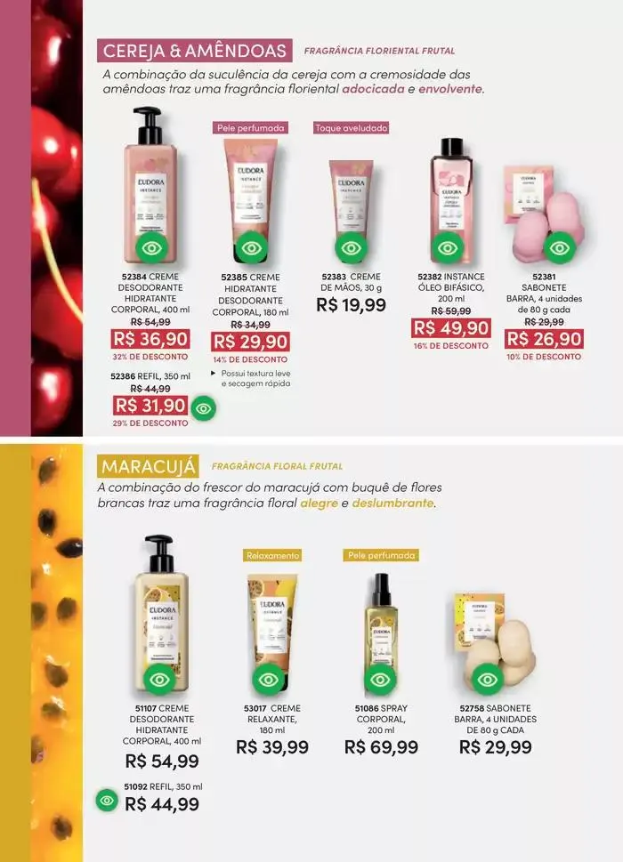 Encarte de Eudora Ciclo 4 19 de fevereiro até 19 de março 2025 - Pagina 110