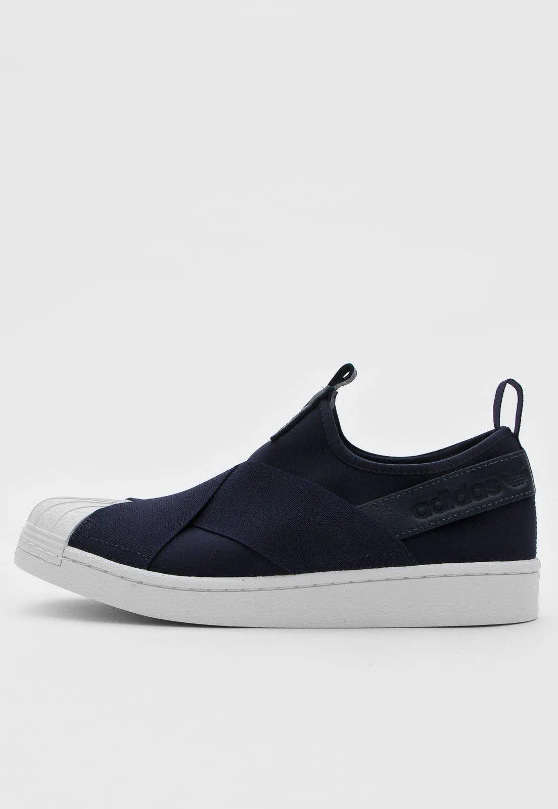 Tênis adidas Originals Superstar Slip On Azul-Marinho