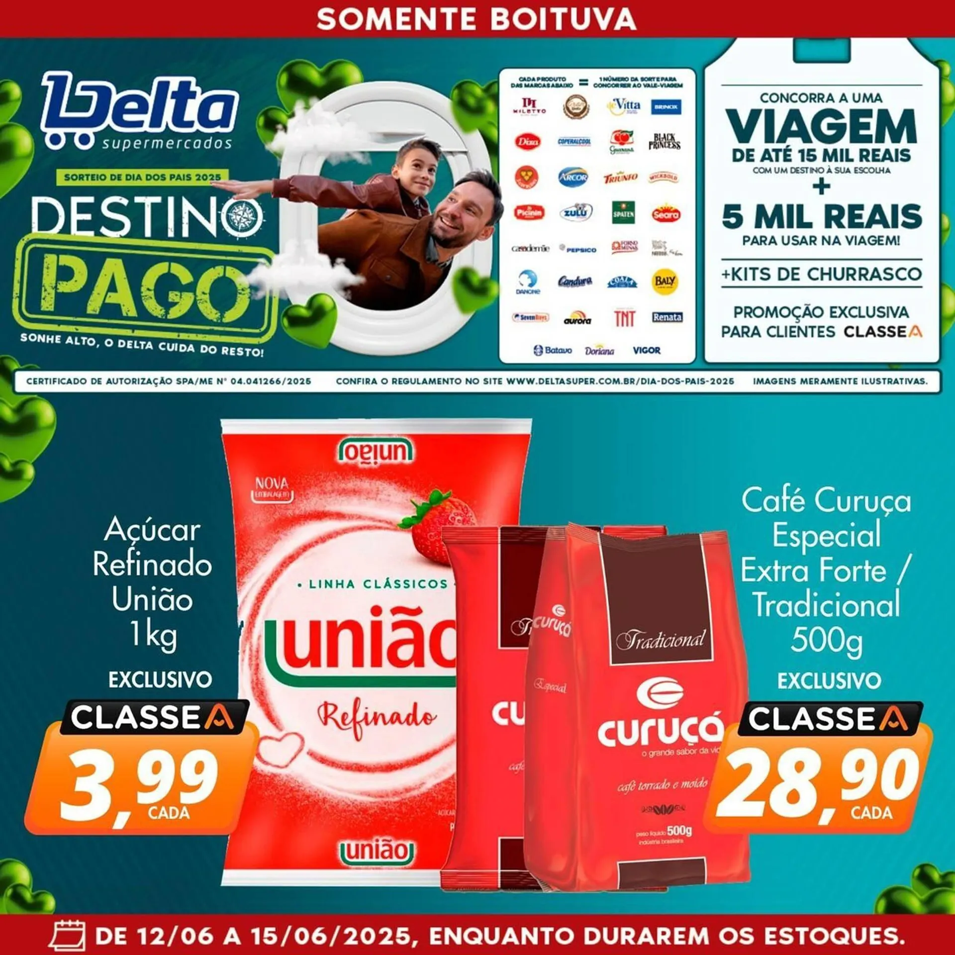 Encarte de Catálogo Delta Supermercados 12 de junho até 15 de junho 2025 - Pagina 2