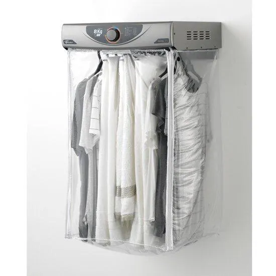 Secadora de Roupas de Parede Fischer 8 kg, Super Ciclo, Prata
