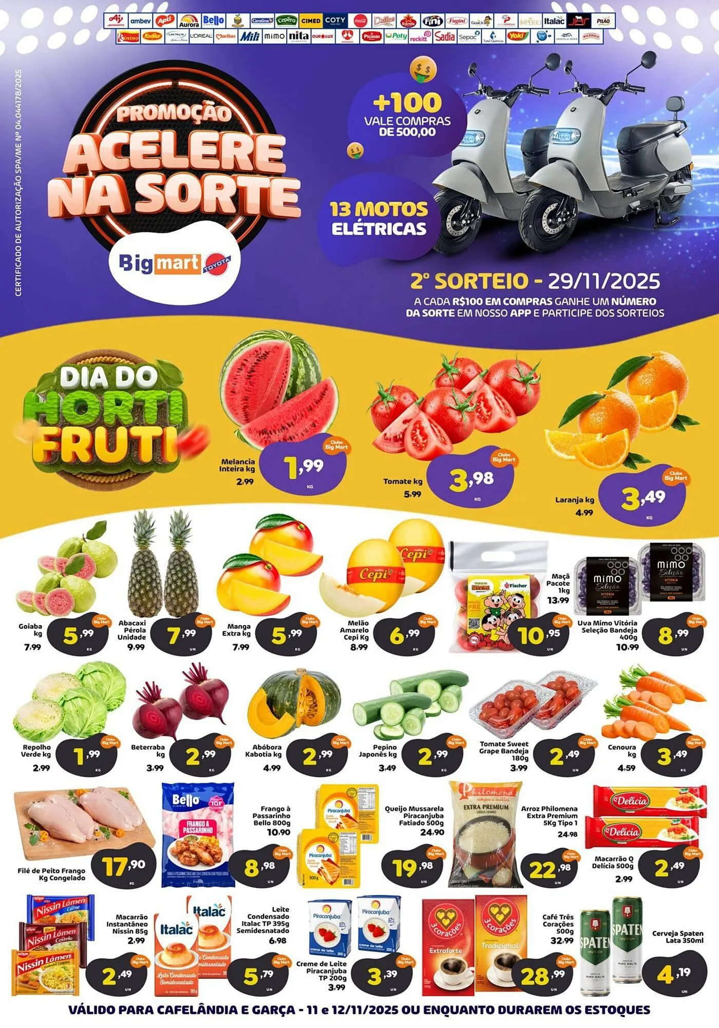 Encarte de Catálogo Bigmart 11 de novembro até 12 de novembro 2025 - Pagina 1