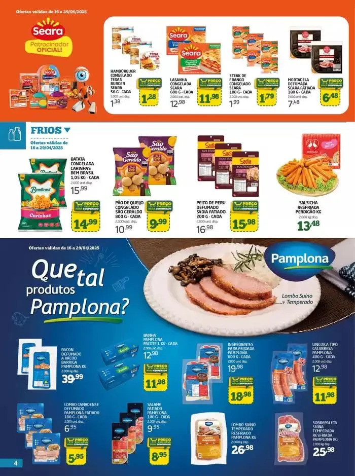 Encarte de Tabloide Quinzenal 16 de abril até 29 de abril 2025 - Pagina 4