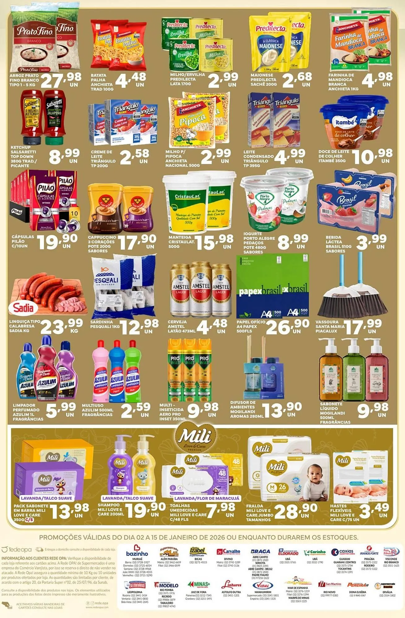 Encarte de Catálogo Rede Opa 6 de janeiro até 15 de janeiro 2026 - Pagina 2