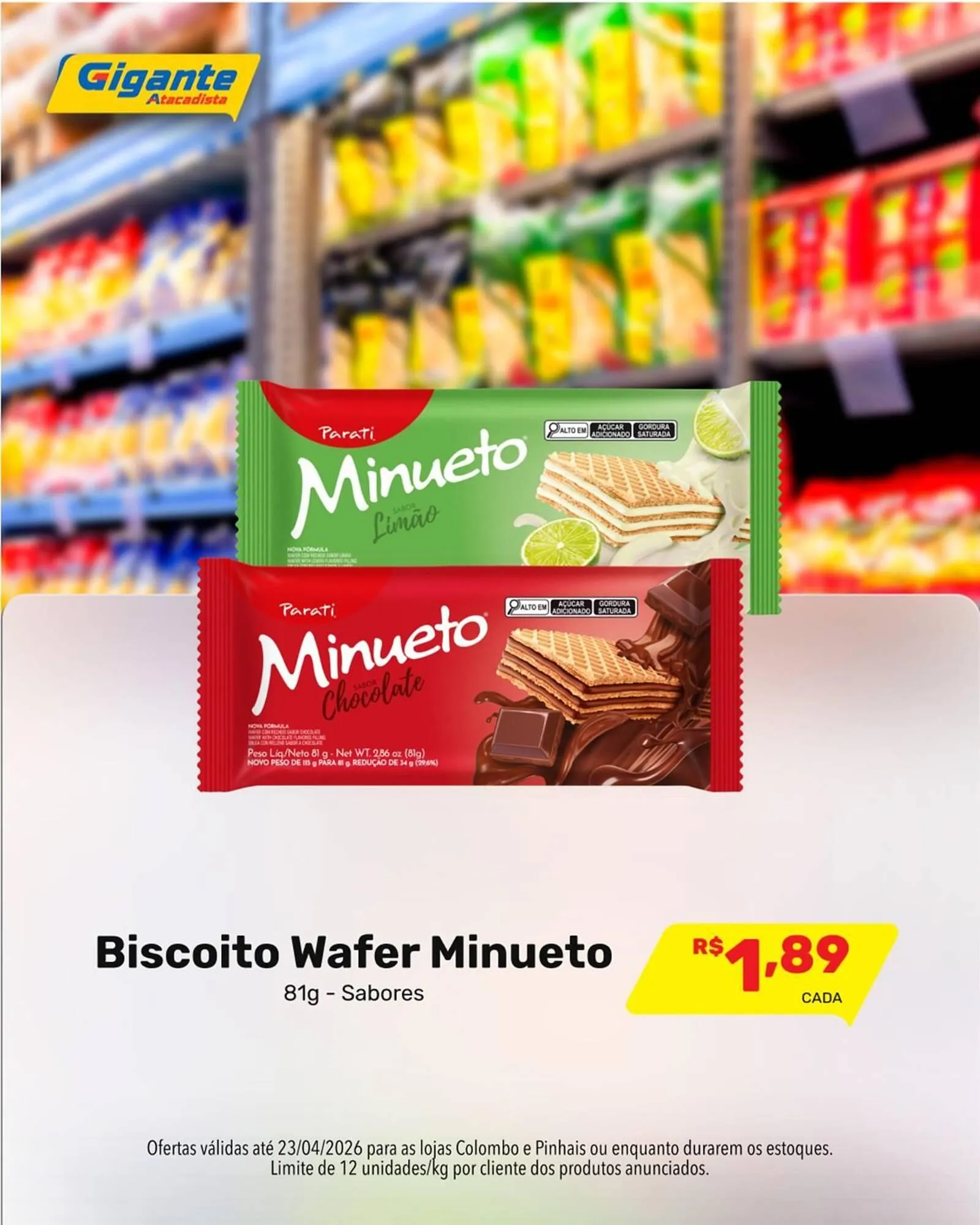 Encarte de Encarte Gigante Atacadista 21 de abril até 23 de abril 2026 - Pagina 2