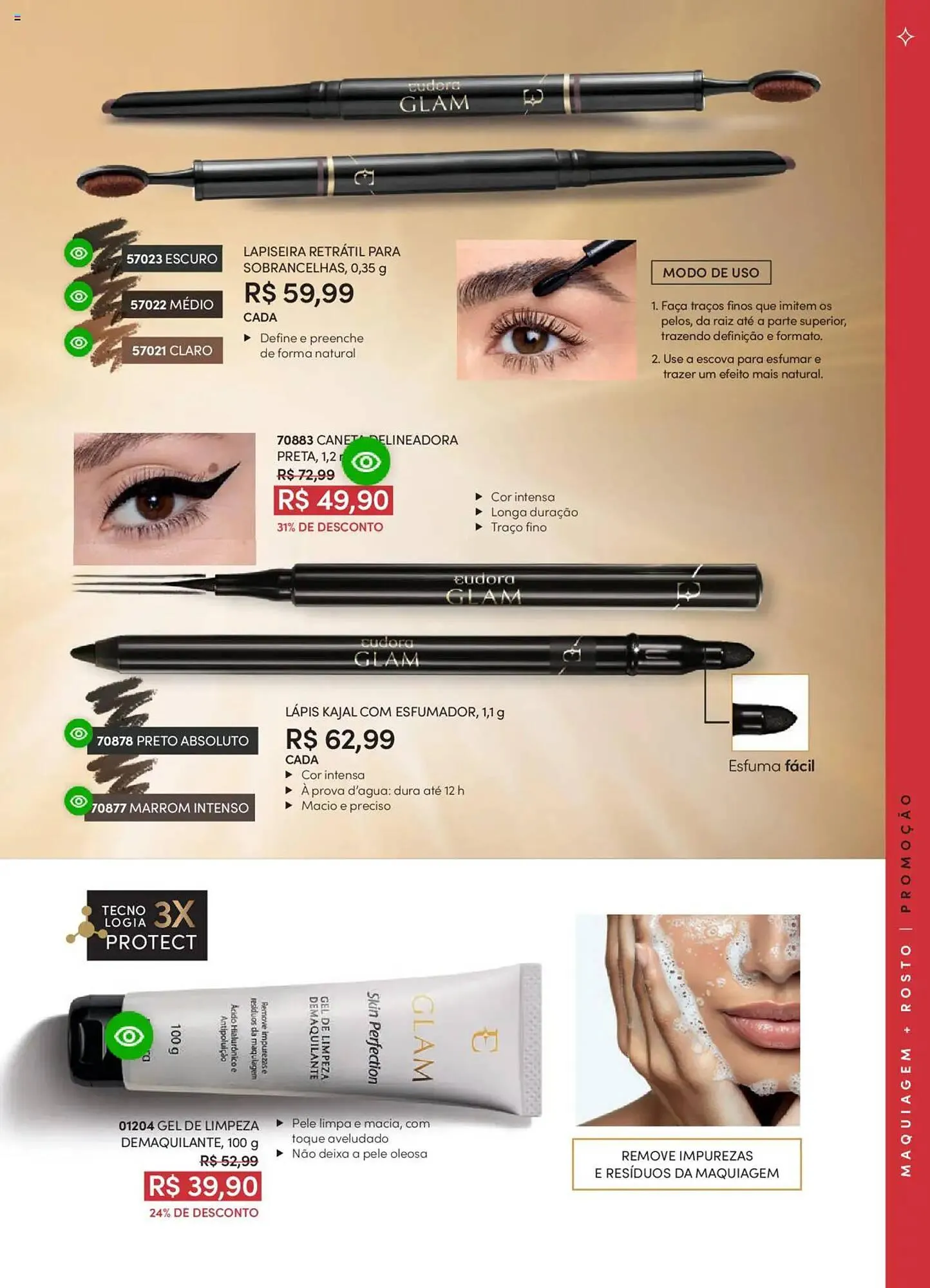 Encarte de Catálogo Eudora 25 de junho até 17 de julho 2025 - Pagina 55