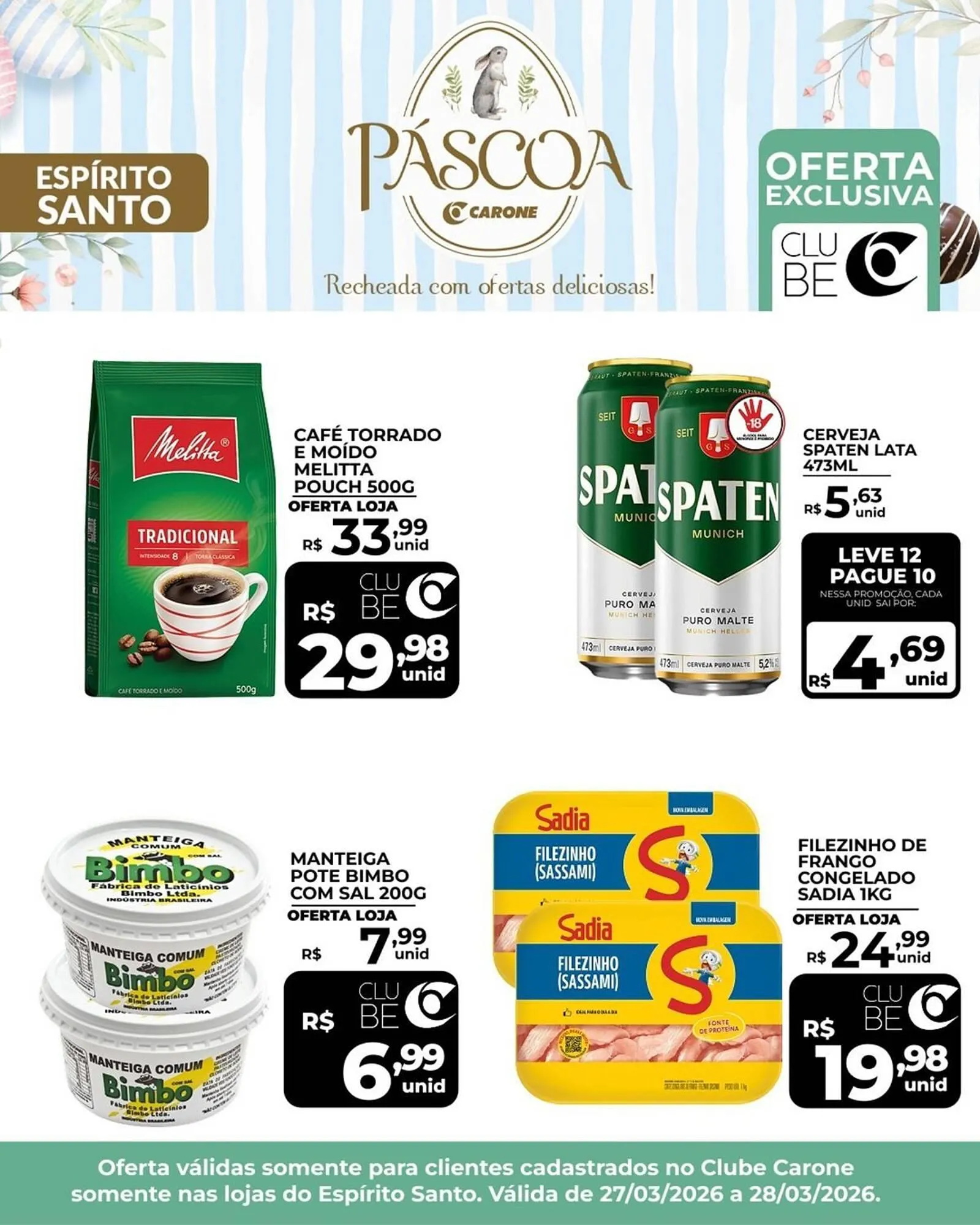 Encarte de Encarte Carone 27 de março até 28 de março 2026 - Pagina 1