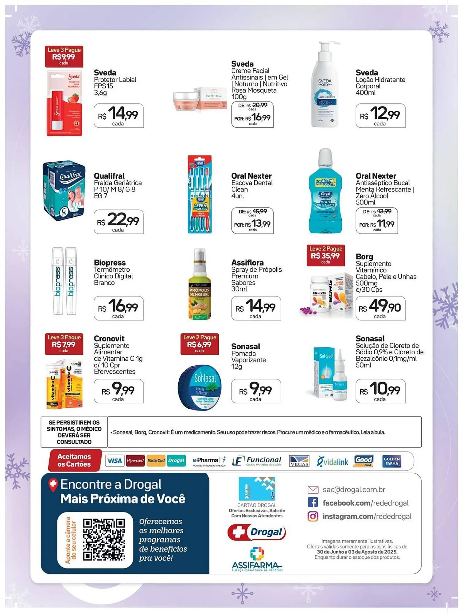 Encarte de Catálogo Drogal 30 de junho até 3 de agosto 2025 - Pagina 2