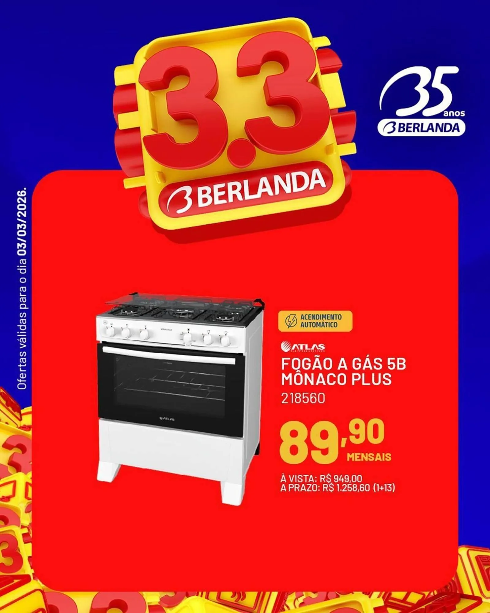 Encarte de Catálogo Berlanda 2 de março até 3 de março 2026 - Pagina 4