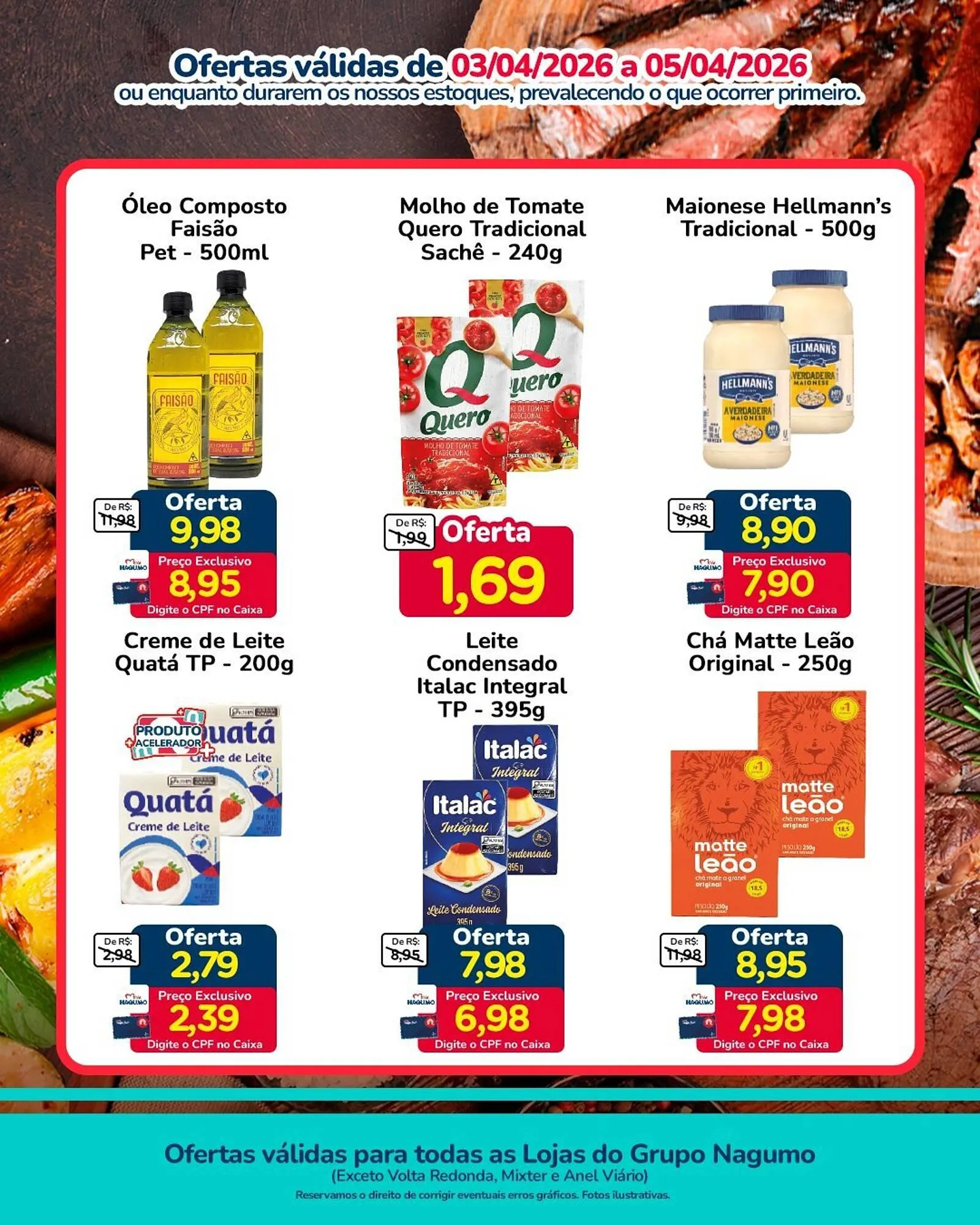 Encarte de Folheto Nagumo 4 de abril até 5 de abril 2026 - Pagina 2