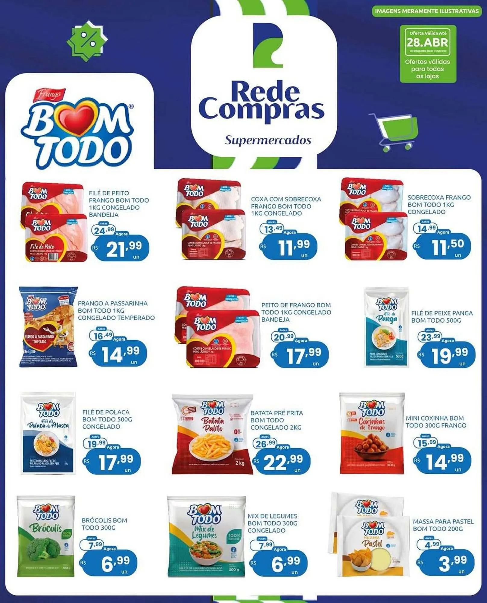 Encarte de Encarte Rede Compras 27 de abril até 28 de abril 2026 - Pagina 1