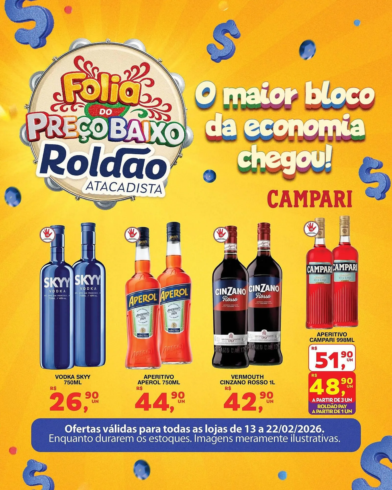 Encarte de Folheto Roldão 14 de fevereiro até 22 de fevereiro 2026 - Pagina 2