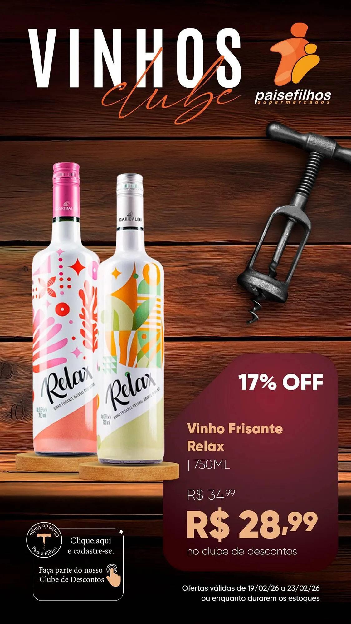 Encarte de Catálogo Pais e Filhos Supermercados 20 de fevereiro até 23 de fevereiro 2026 - Pagina 8