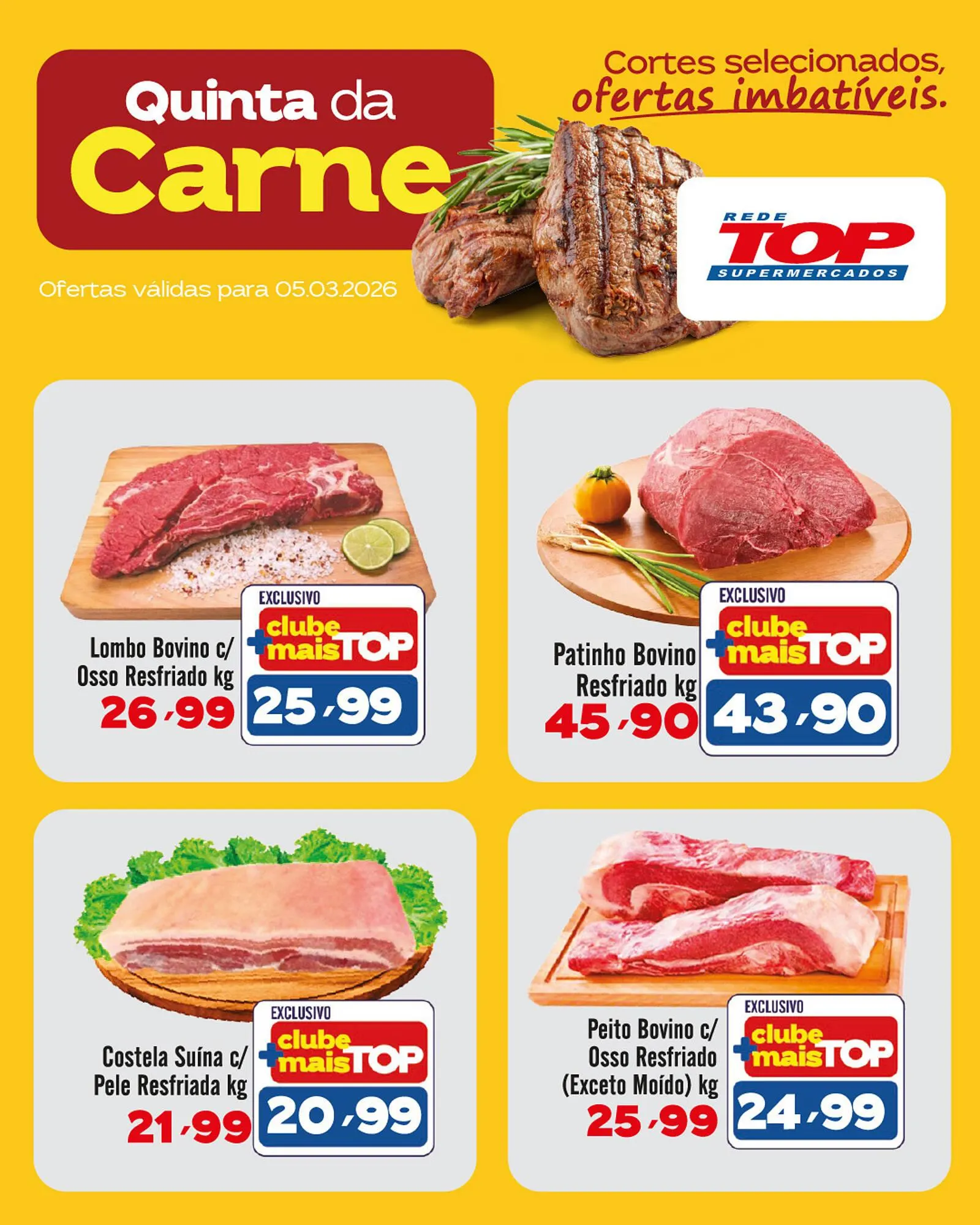 Encarte de Encarte Rede Top 4 de março até 5 de março 2026 - Pagina 3