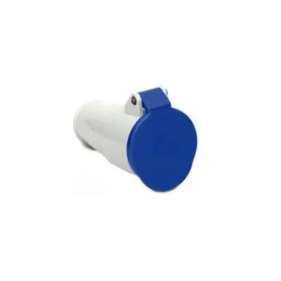 Acoplamento 3P+T 16A 220/240V Azul Ip44 N-4059 Newkon Steck
