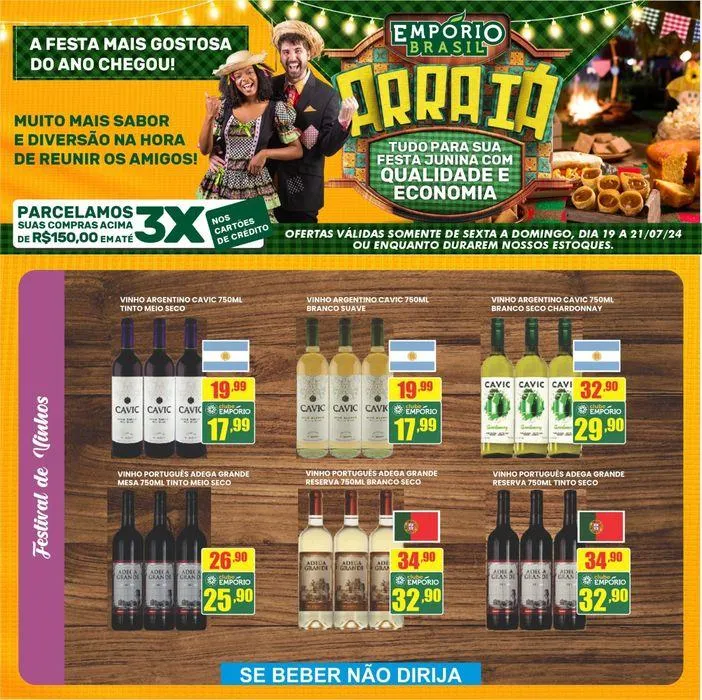 Encarte de Encarte Empório Brasil 19 de julho até 21 de julho 2024 - Pagina 3