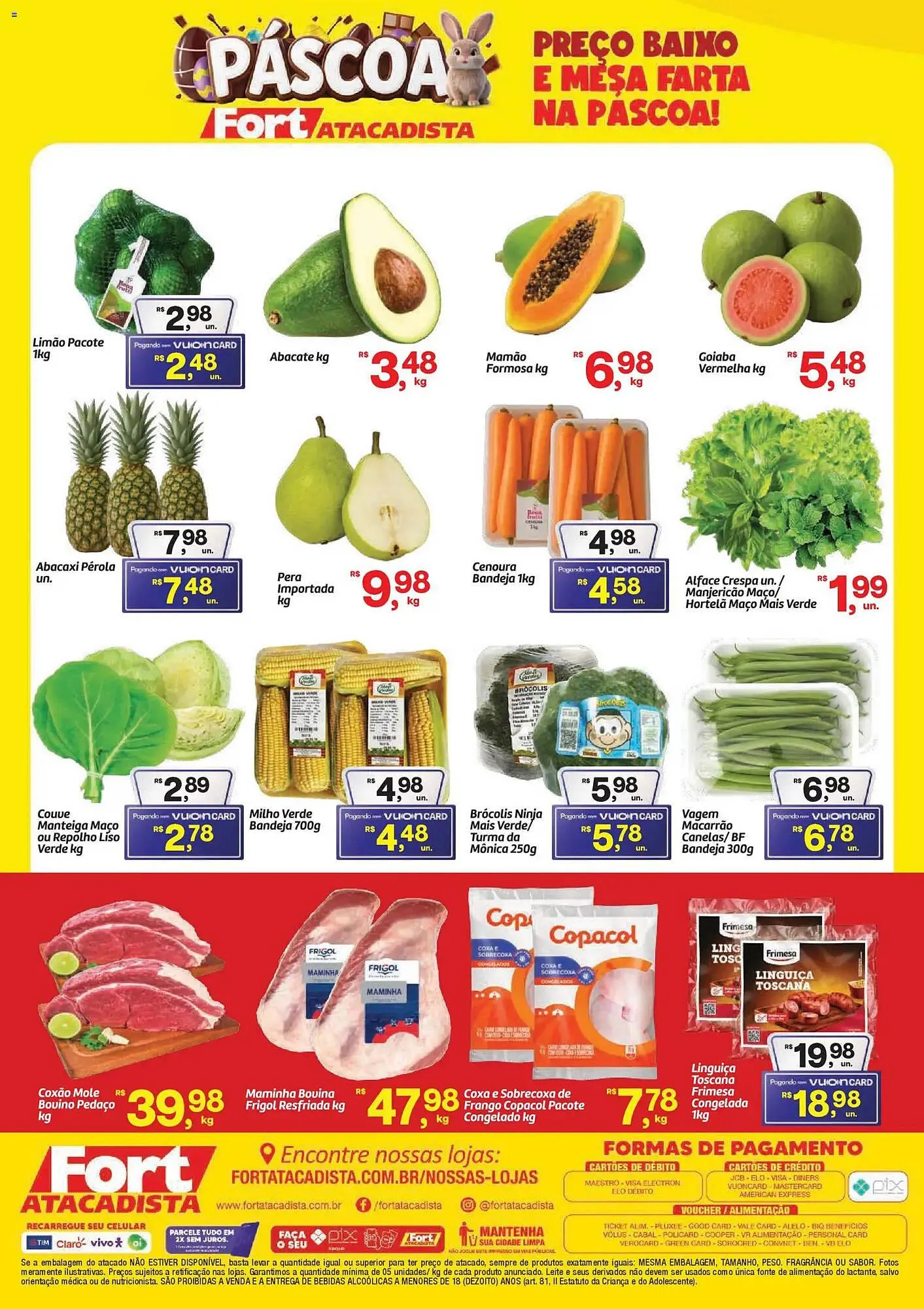 Encarte de Tabloide Fort Atacadista 10 de março até 12 de março 2026 - Pagina 2