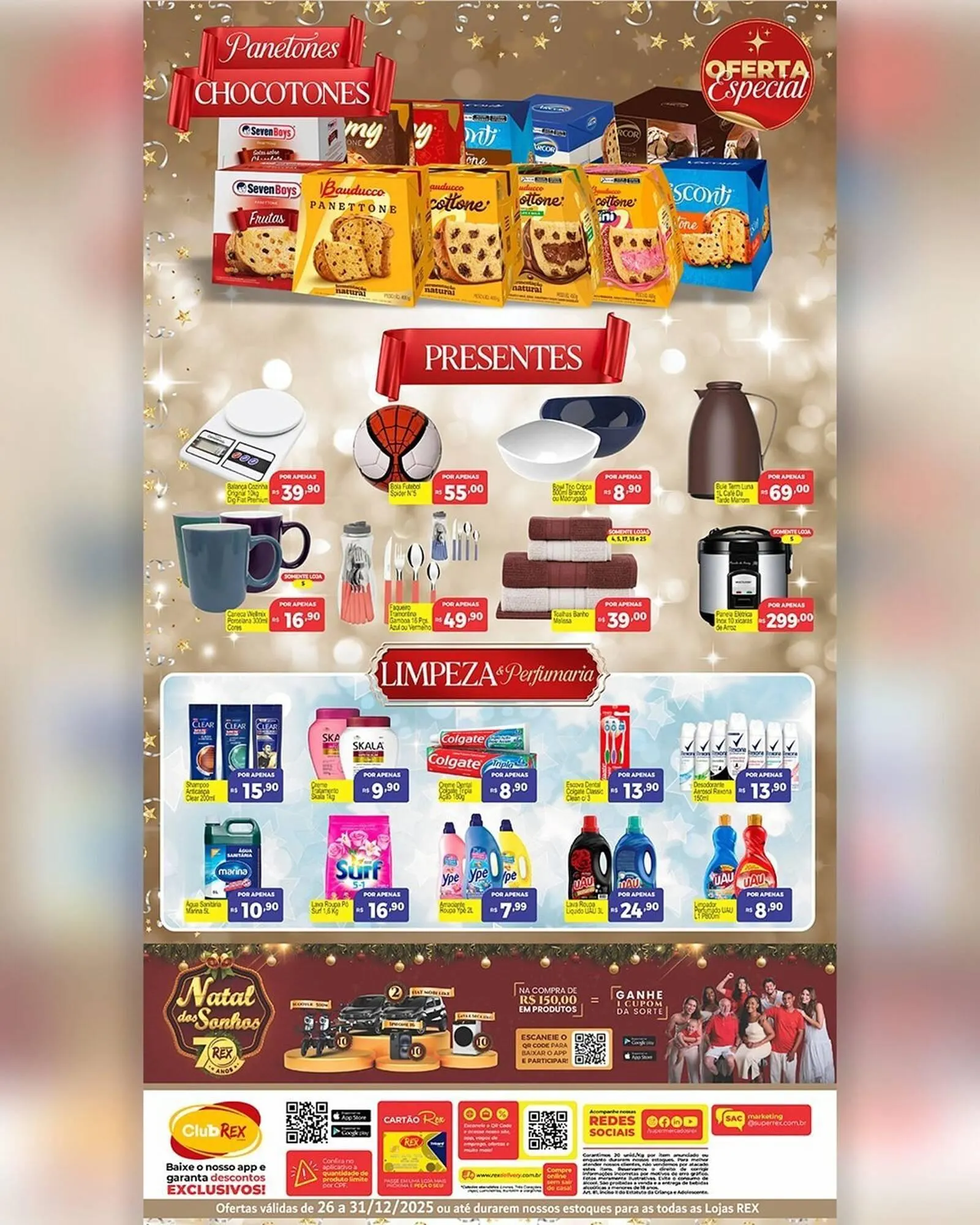 Encarte de Catálogo Supermercados Rex 29 de dezembro até 31 de dezembro 2025 - Pagina 4