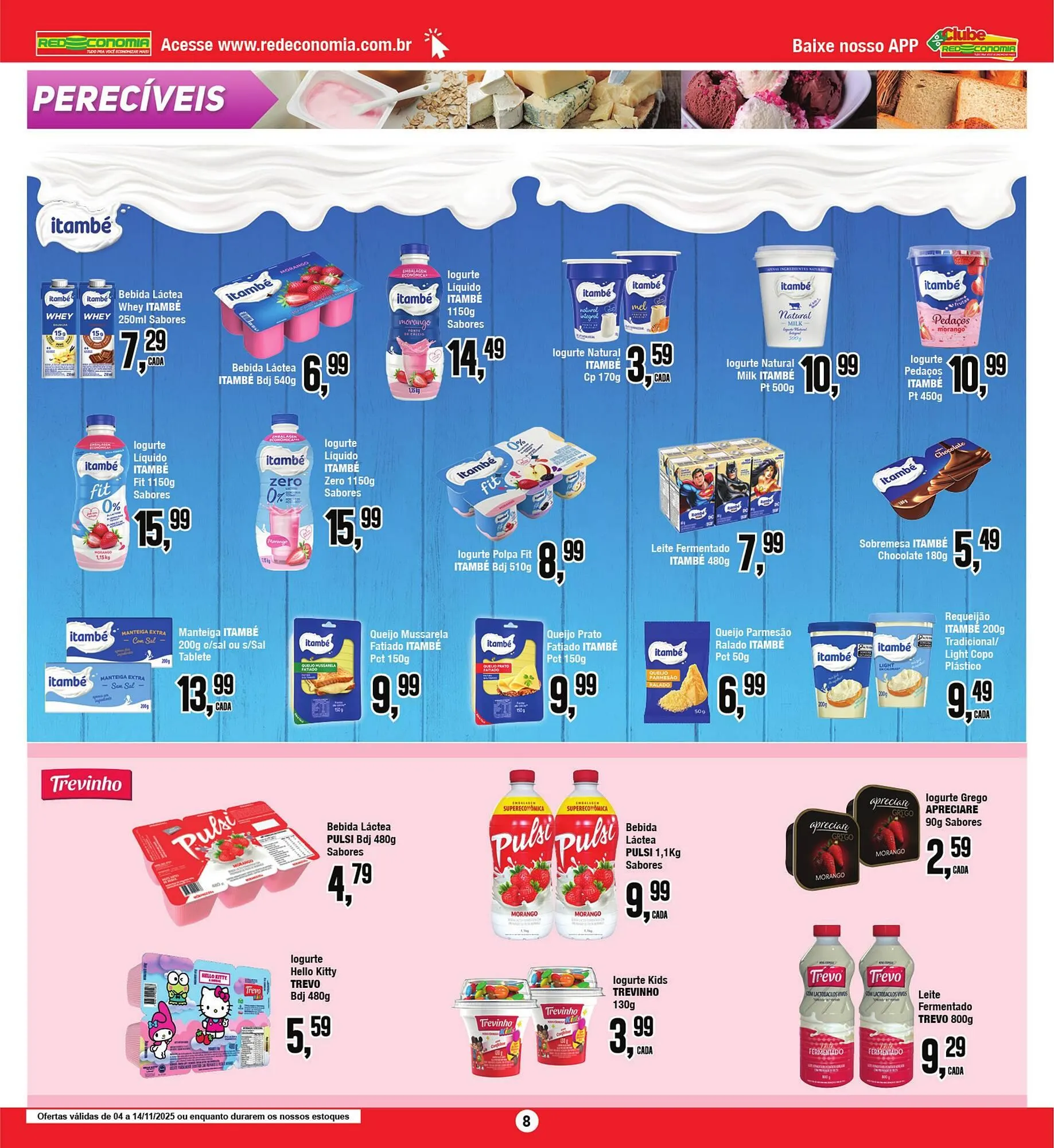 Encarte de Encarte Rede Economia 5 de novembro até 14 de novembro 2025 - Pagina 8