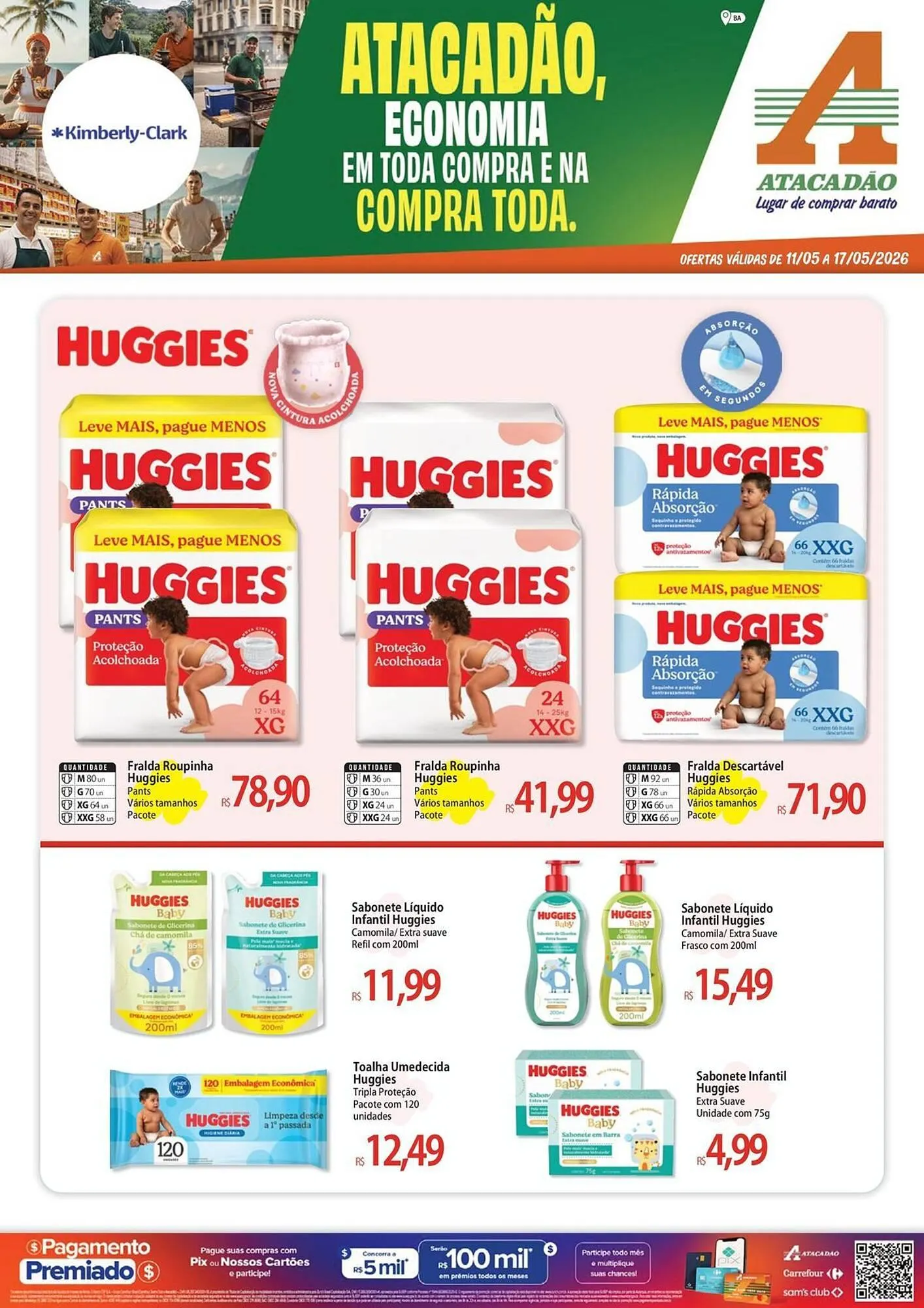 Encarte de Folheto Atacadão 11 de maio até 17 de maio 2026 - Pagina 1