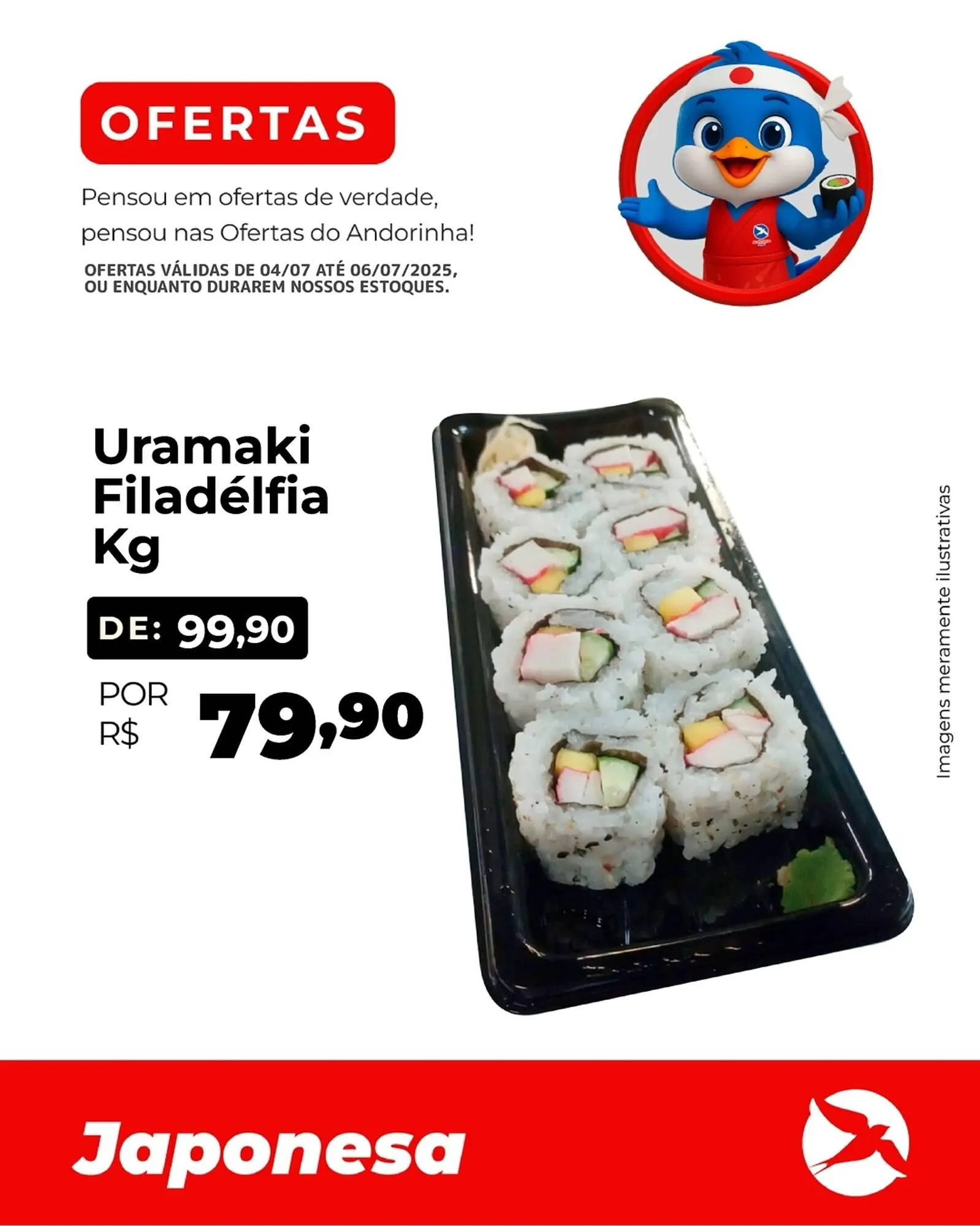 Encarte de Catálogo Andorinha Hipermercado 4 de julho até 6 de julho 2025 - Pagina 1