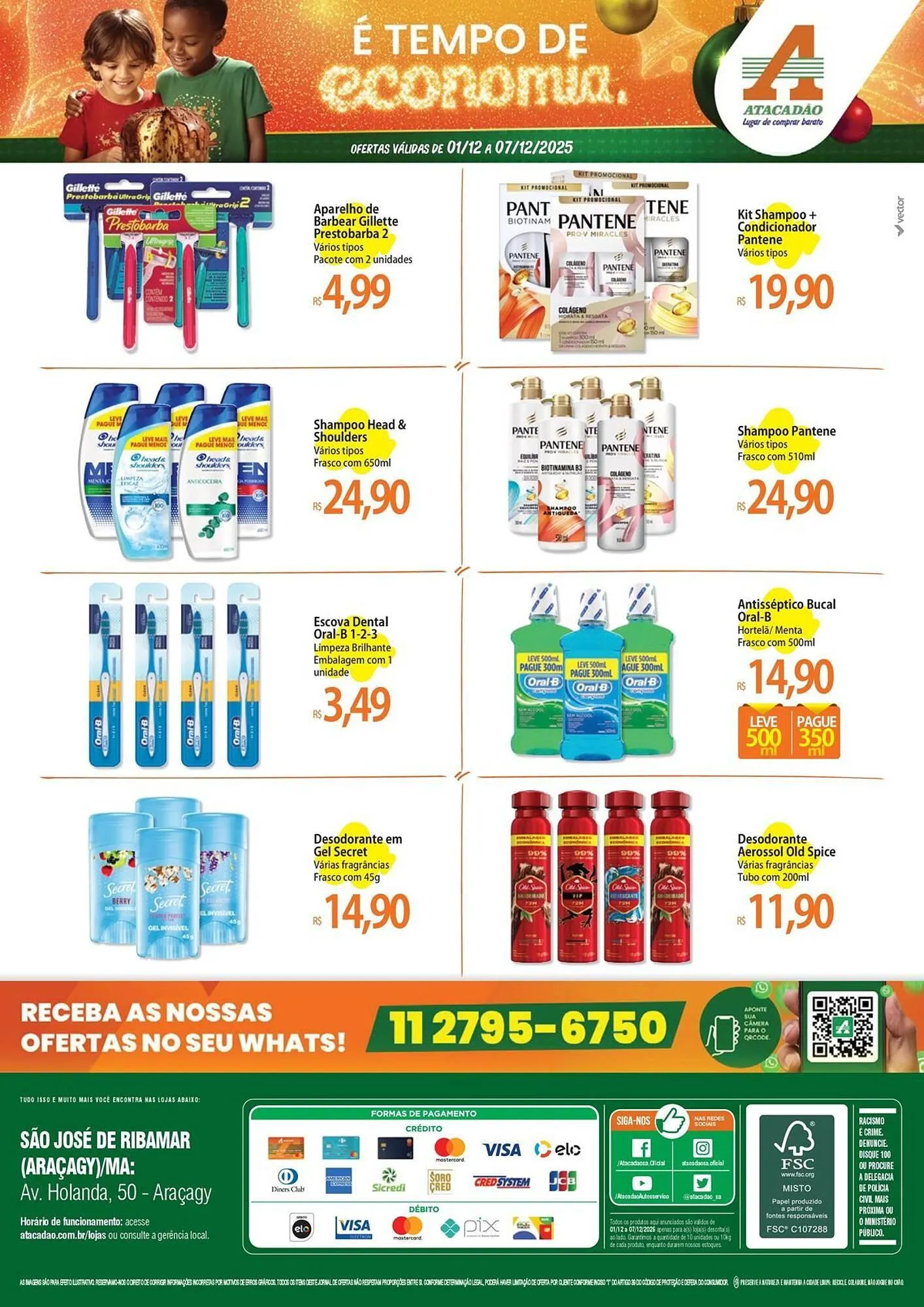 Encarte de Folheto Atacadão 1 de dezembro até 7 de dezembro 2025 - Pagina 2