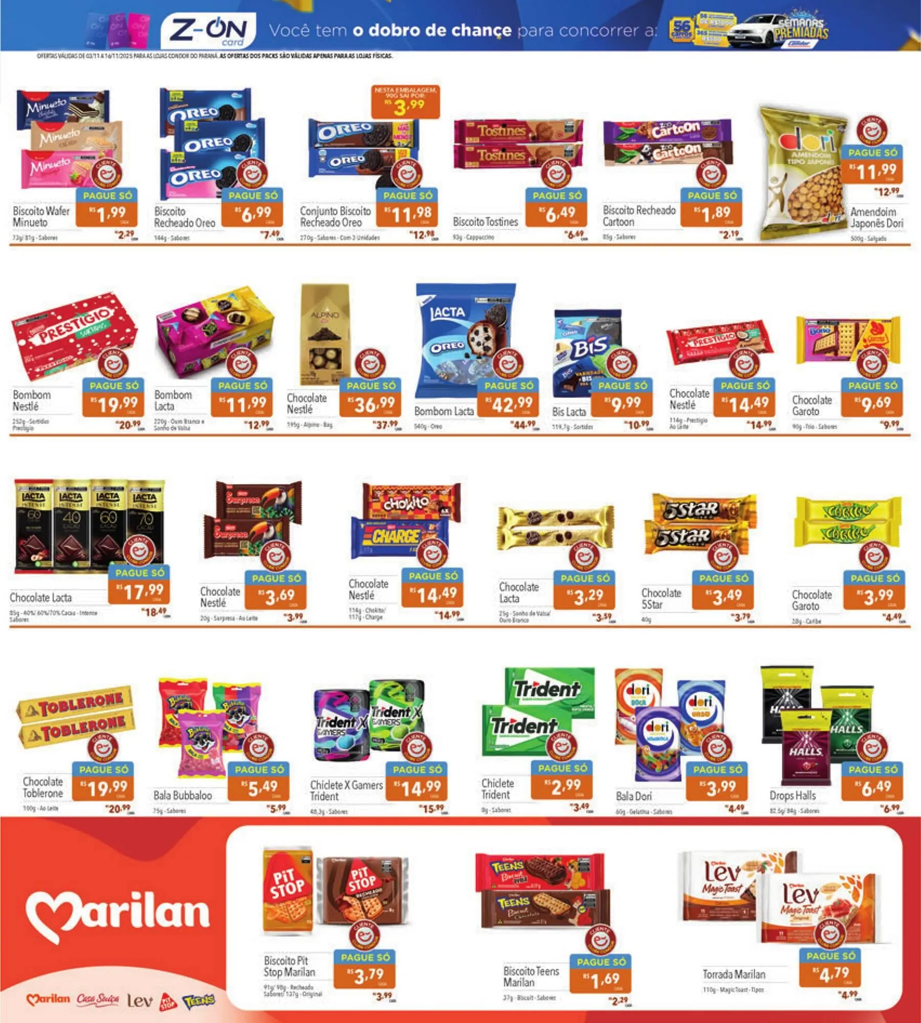 Encarte de Catálogo Supermercados Condor 3 de novembro até 16 de novembro 2025 - Pagina 7