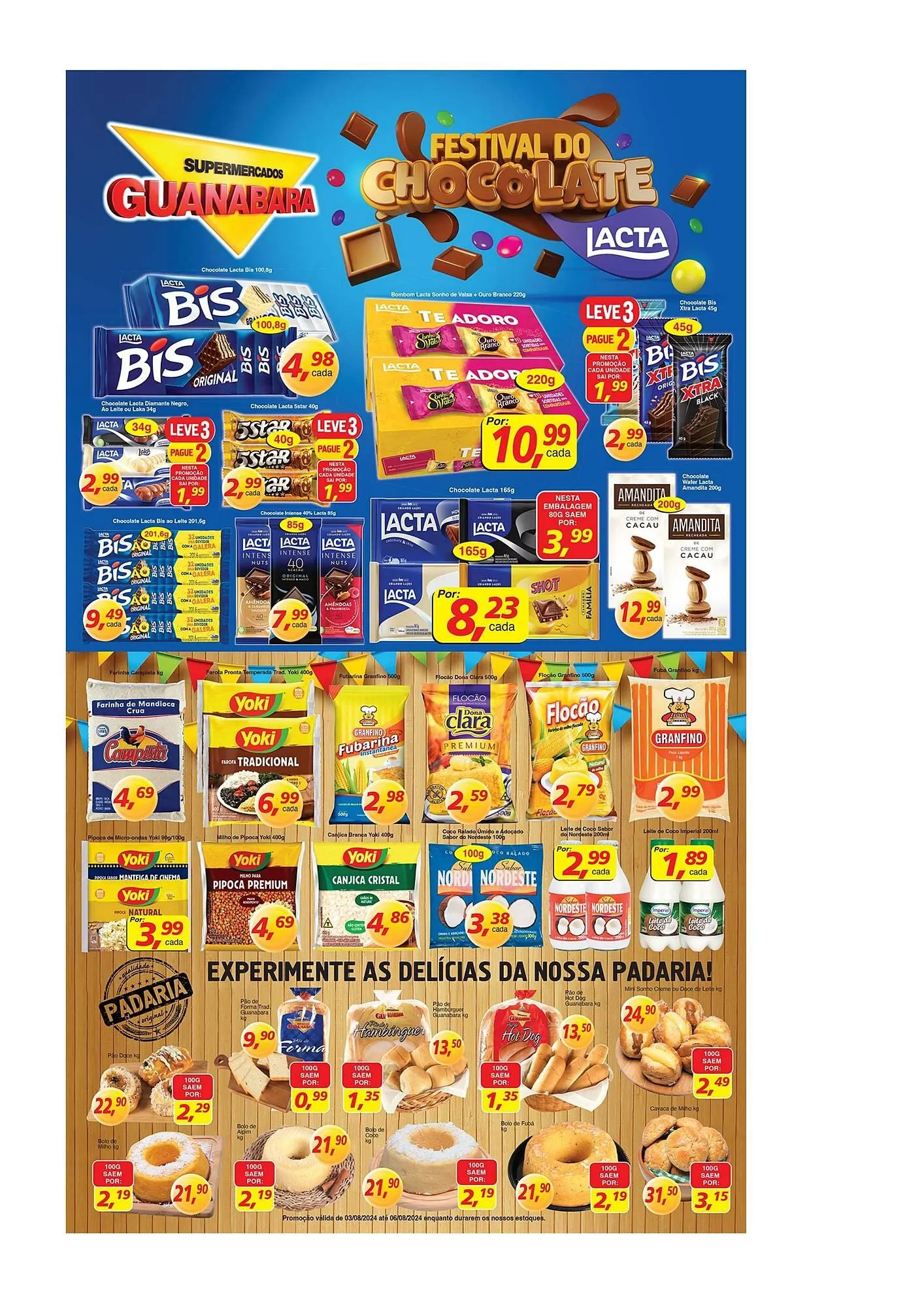 Encarte de Catálogo Supermercados Guanabara 3 de agosto até 6 de agosto 2024 - Pagina 6