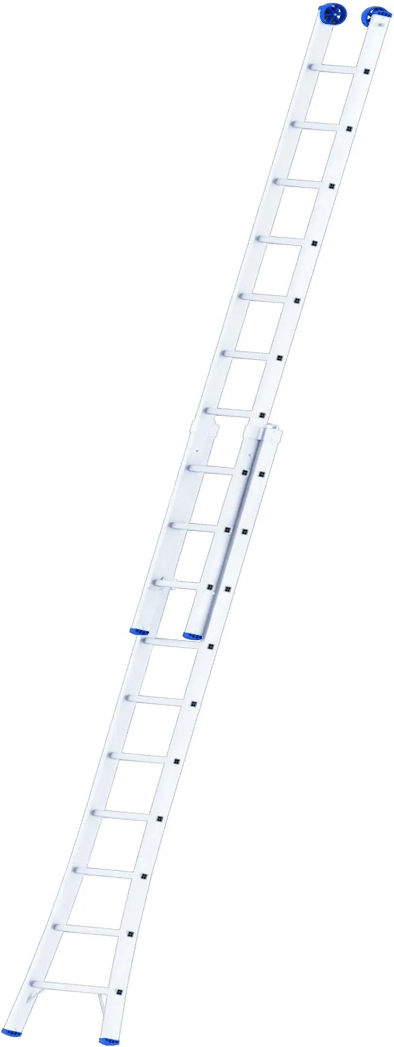 Escada de Alumínio Extensível Mor 2X10 20 Degraus 5,5m