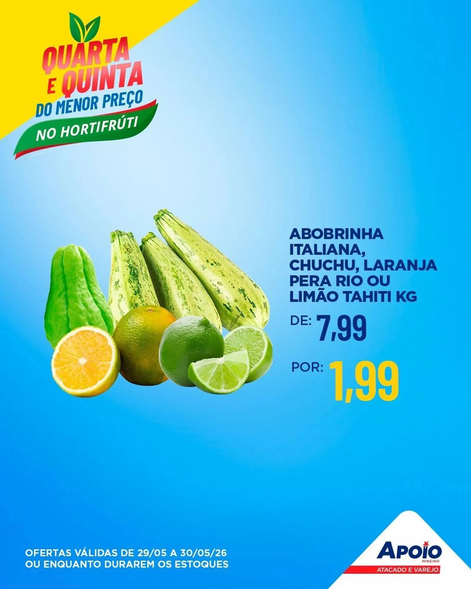 Encarte de Folheto Apoio Mineiro 29 de maio até 30 de maio 2026 - Pagina 1
