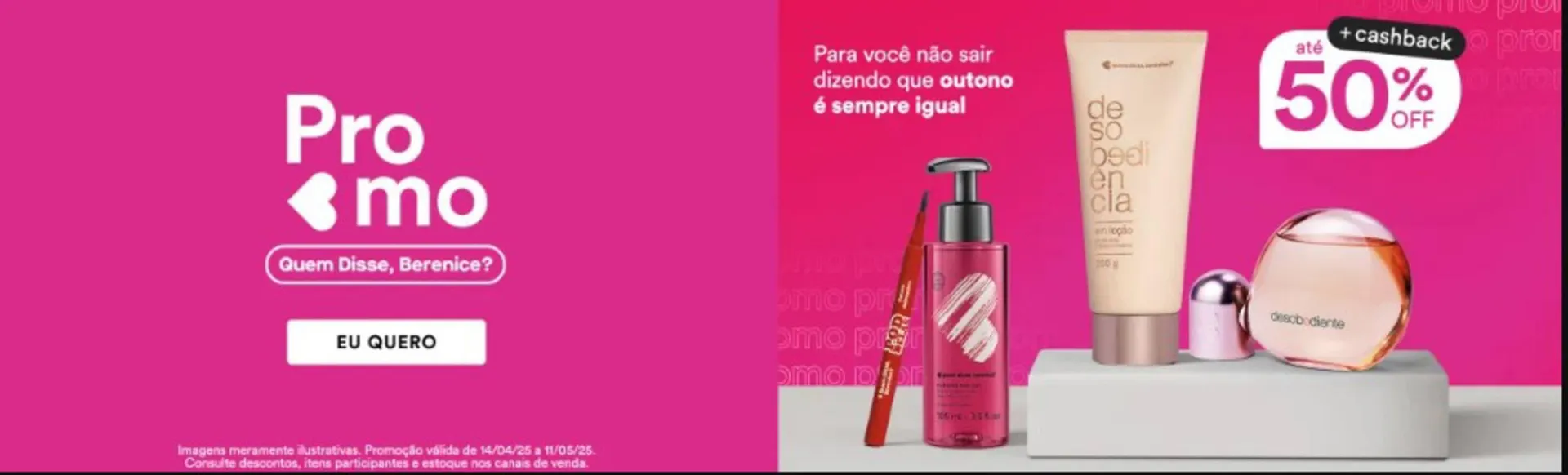 Encarte de Catálogo Quem disse, berenice? 22 de abril até 28 de abril 2025 - Pagina 3