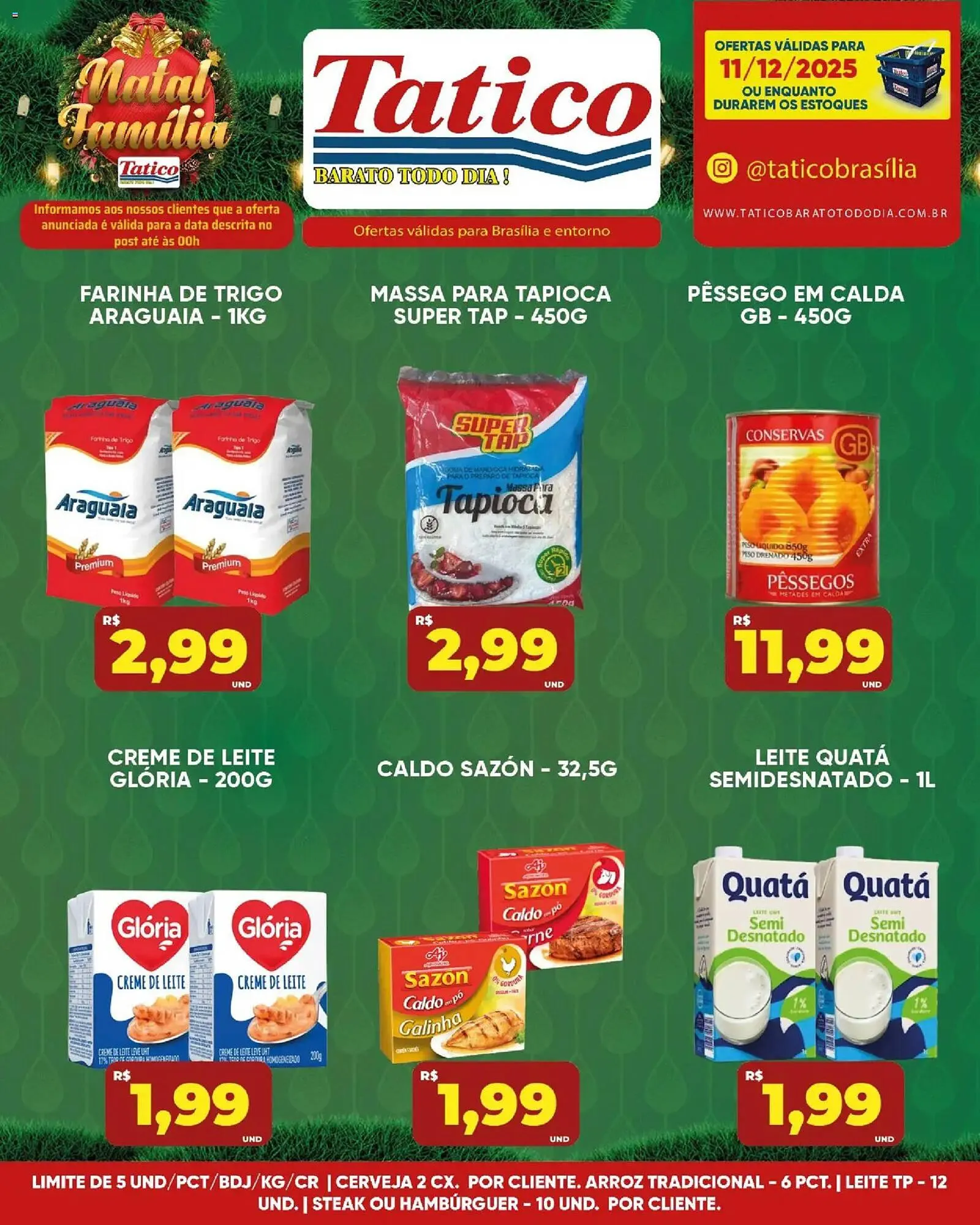 Encarte de Tabloide Tatico 11 de dezembro até 14 de dezembro 2025 - Pagina 17